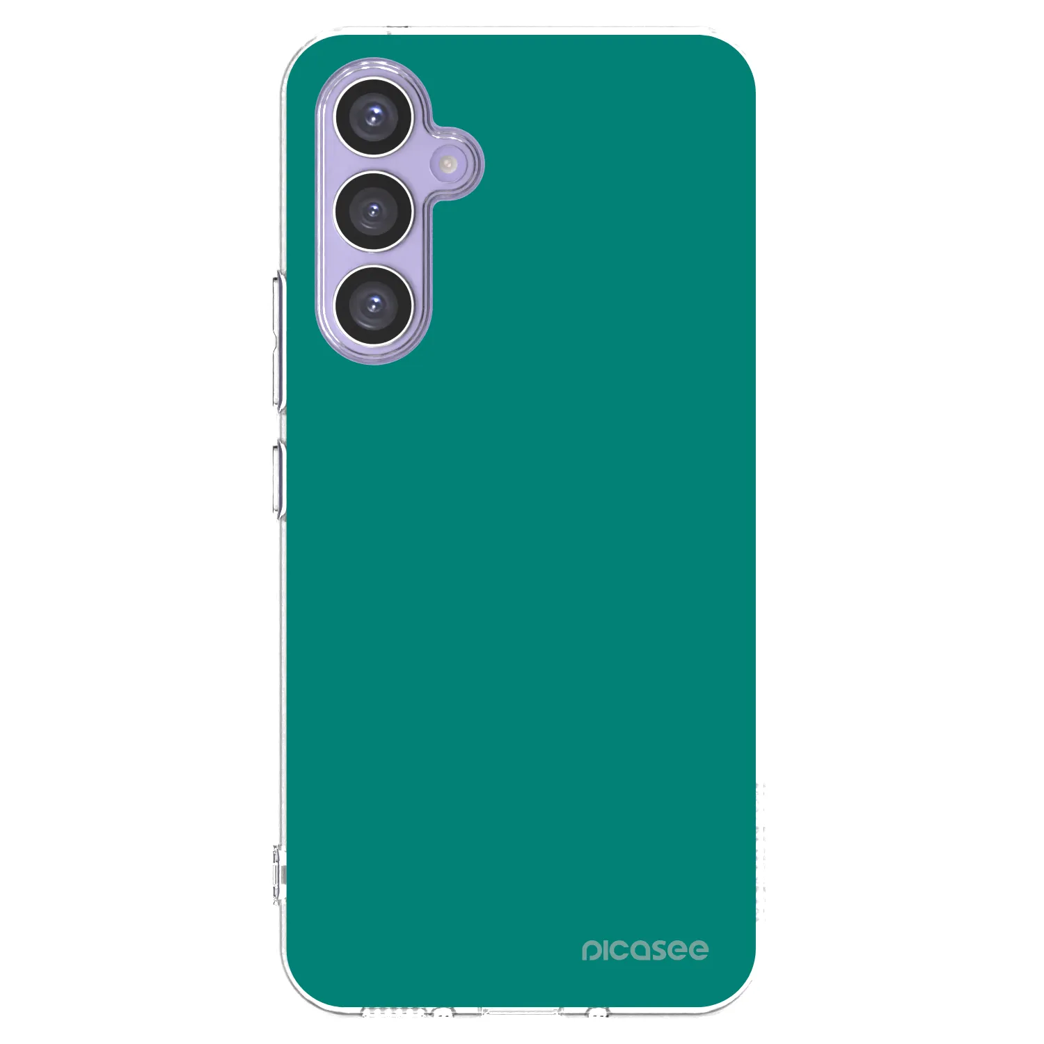 Picasee silikonowe przeźroczyste etui na Samsung Galaxy A54 5G A546B - Emerald Mist