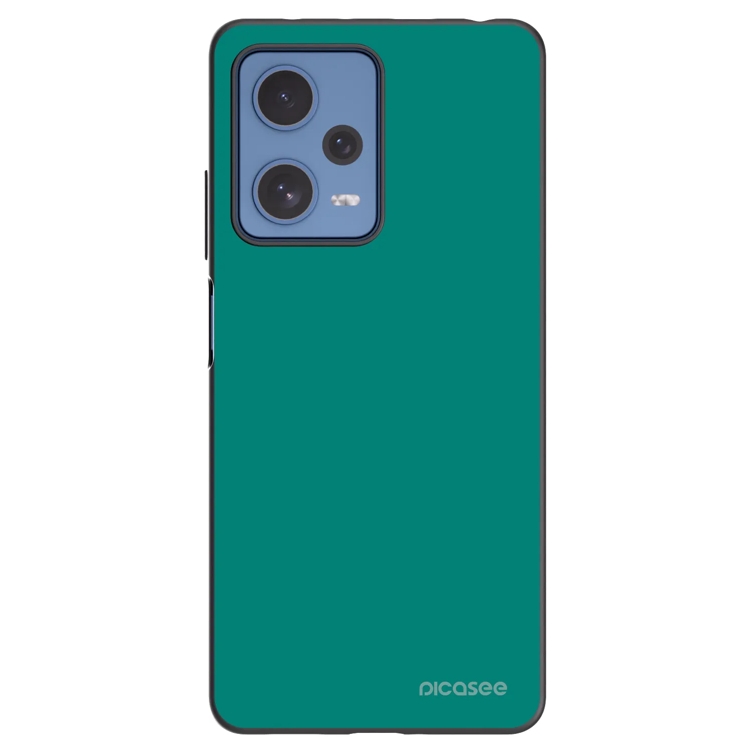 Picasee silikonowe czarne etui na Xiaomi Redmi Note 12 Pro 5G - Emerald Mist