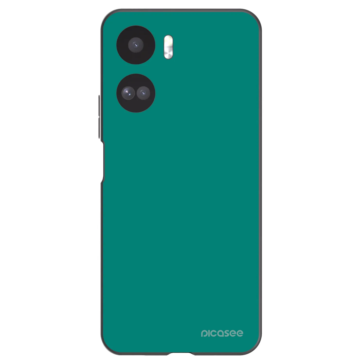 Picasee silikonowe czarne etui na Honor 90 Lite 5G - Emerald Mist
