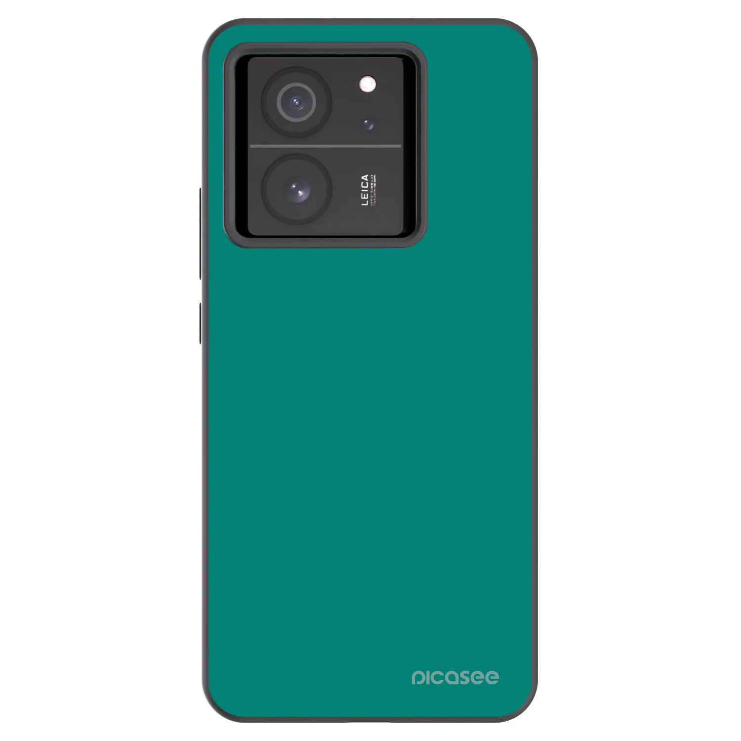 Picasee silikonowe czarne etui na Xiaomi 13T - Emerald Mist