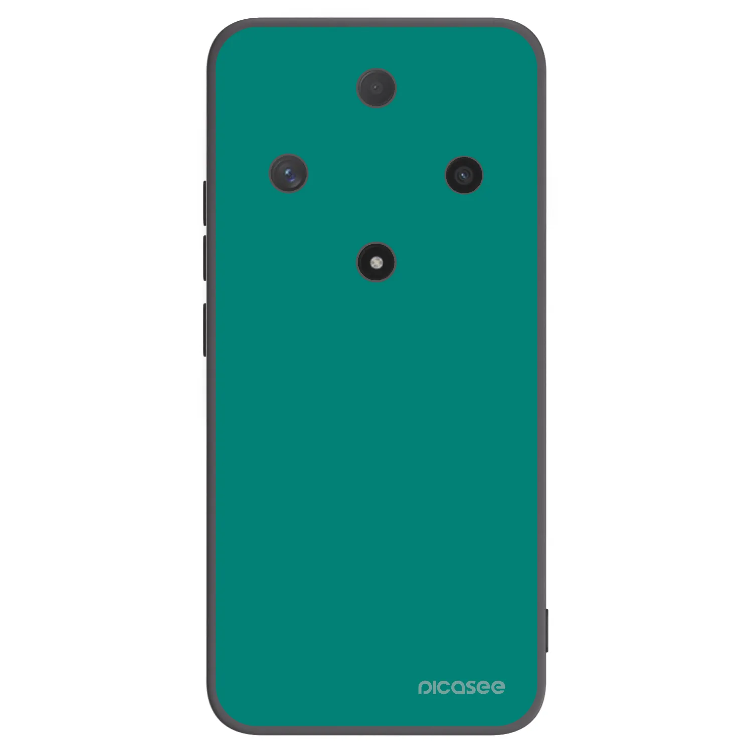 Picasee silikonowe czarne etui na Honor Magic6 Lite 5G - Emerald Mist