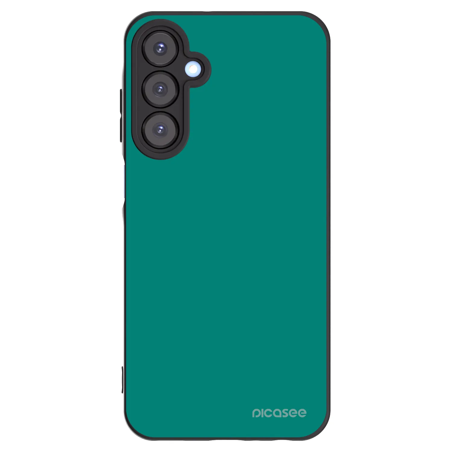 Picasee silikonowe czarne etui na Samsung Galaxy A25 A256B 5G - Emerald Mist
