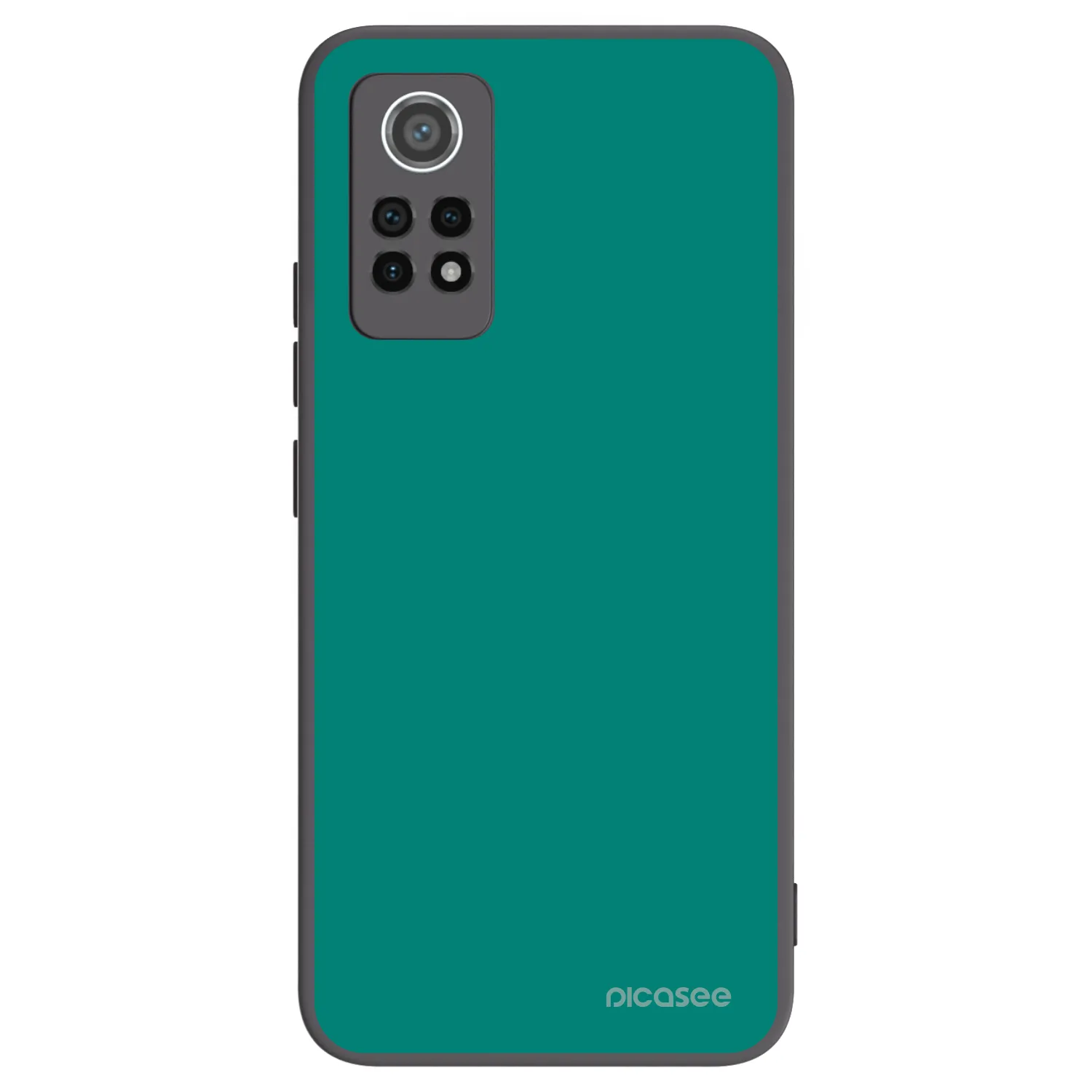 Picasee silikonowe czarne etui na Xiaomi Redmi Note 12 Pro 4G - Emerald Mist