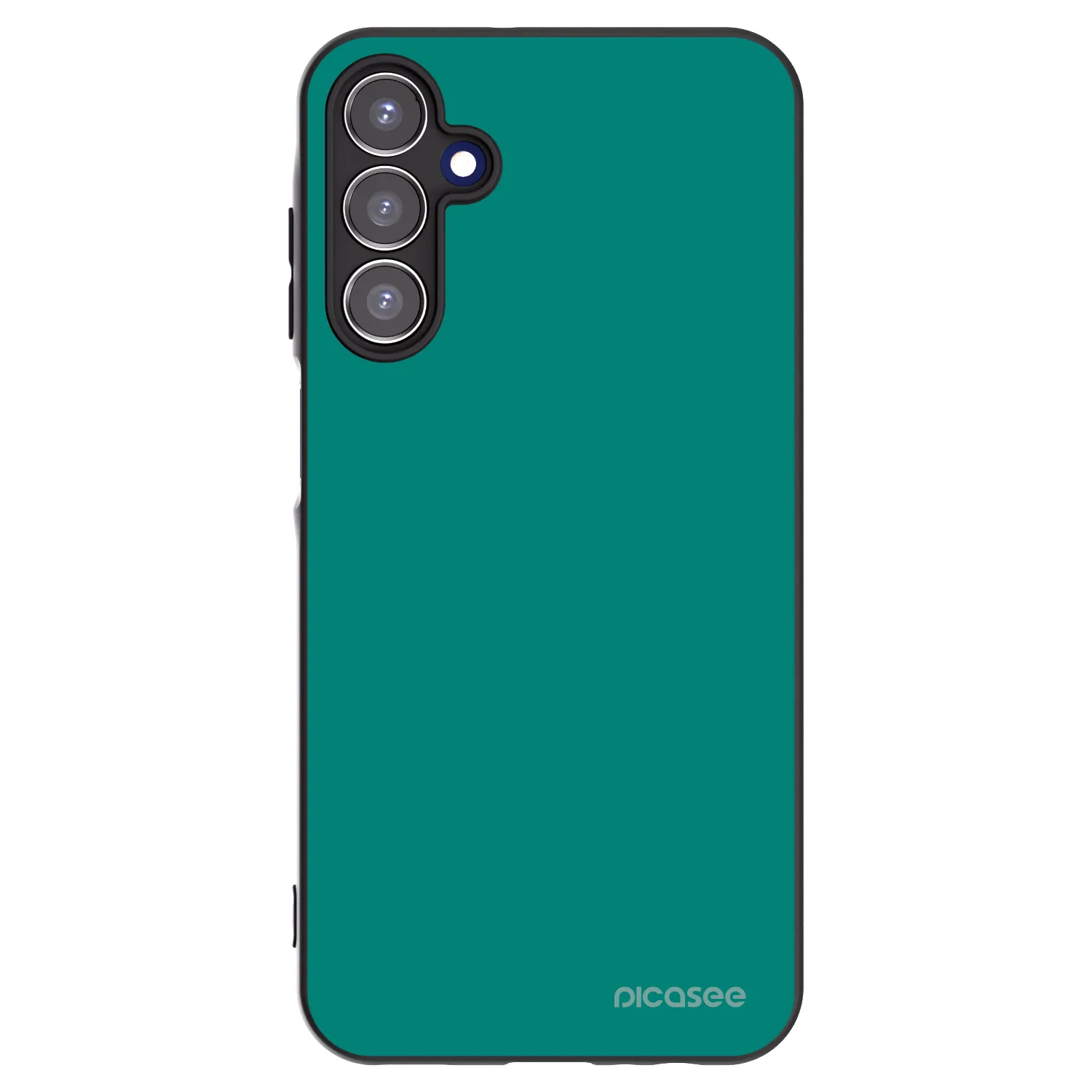Picasee silikonowe czarne etui na Samsung Galaxy A15 A156B 5G - Emerald Mist