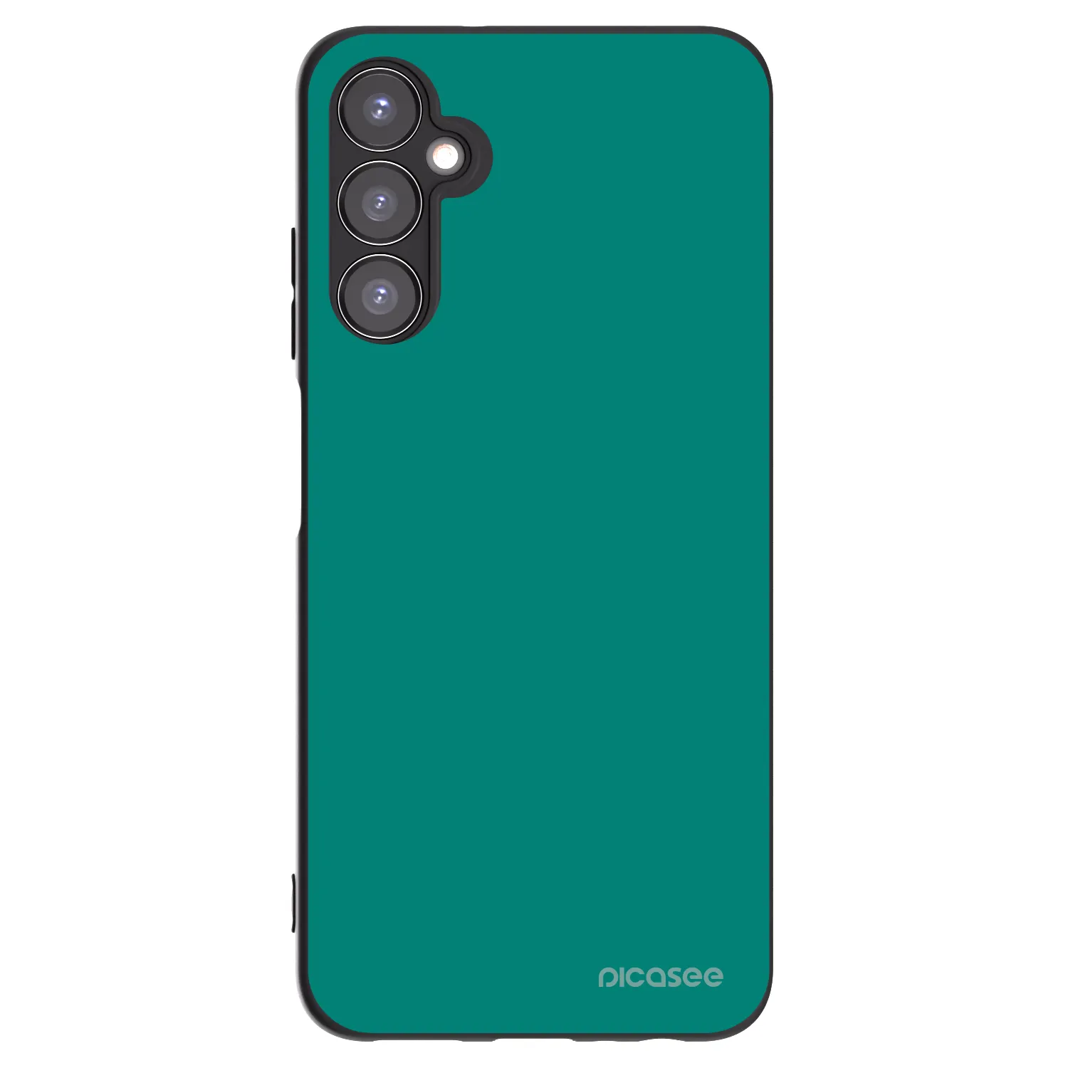 Picasee silikonowe czarne etui na Samsung Galaxy A05s A057G - Emerald Mist