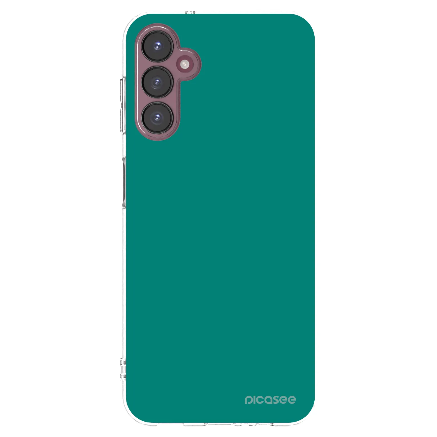 Picasee silikonowe przeźroczyste etui na Samsung Galaxy A05s A057G - Emerald Mist