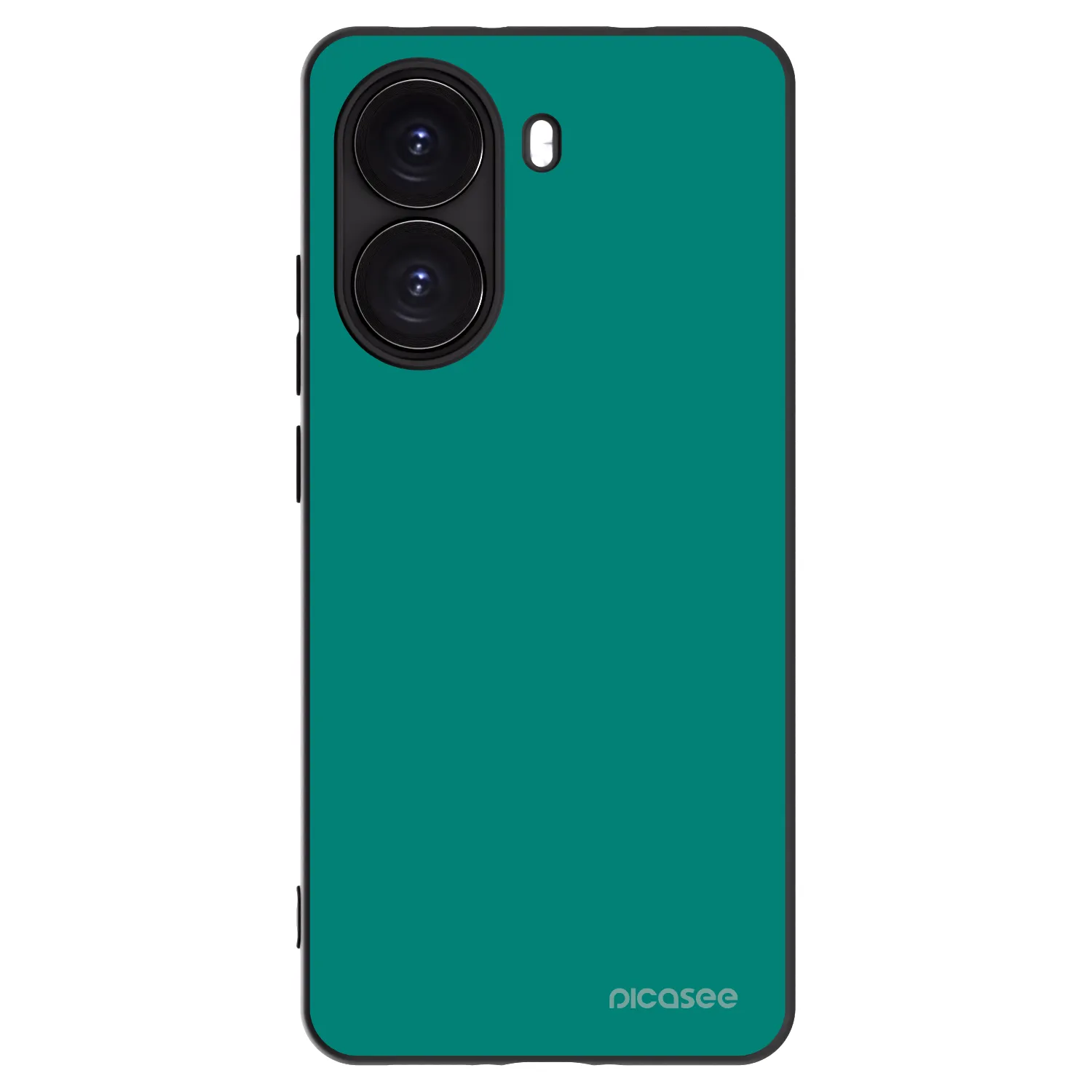 Picasee silikonowe czarne etui na Xiaomi Poco X7 Pro 5G - Emerald Mist