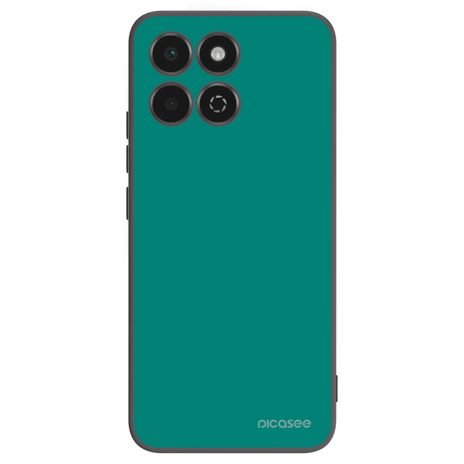 Picasee silikonowe czarne etui na Honor 200 Smart 5G - Emerald Mist