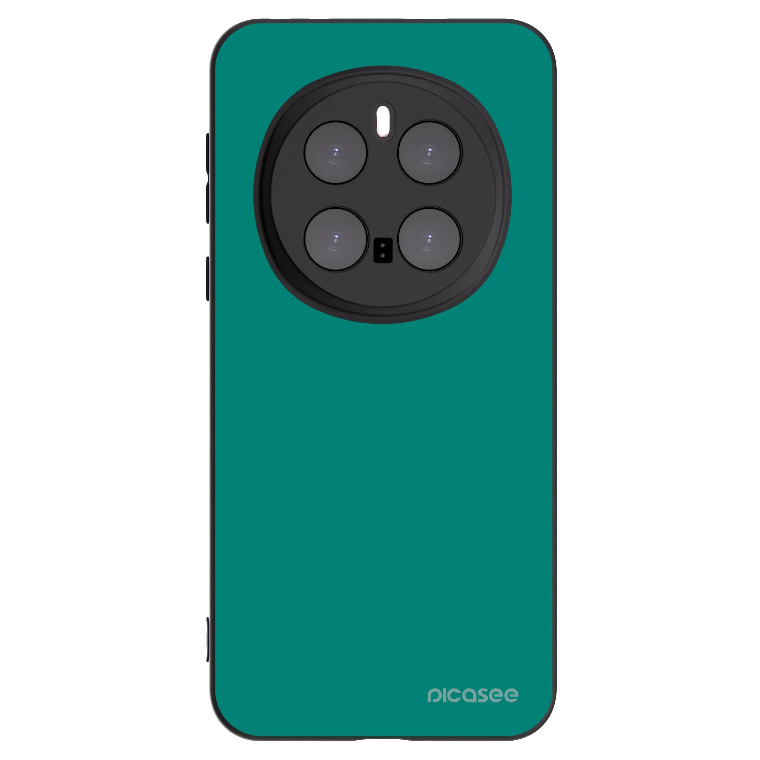 Picasee silikonowe czarne etui na Honor Magic7 Pro 5G - Emerald Mist