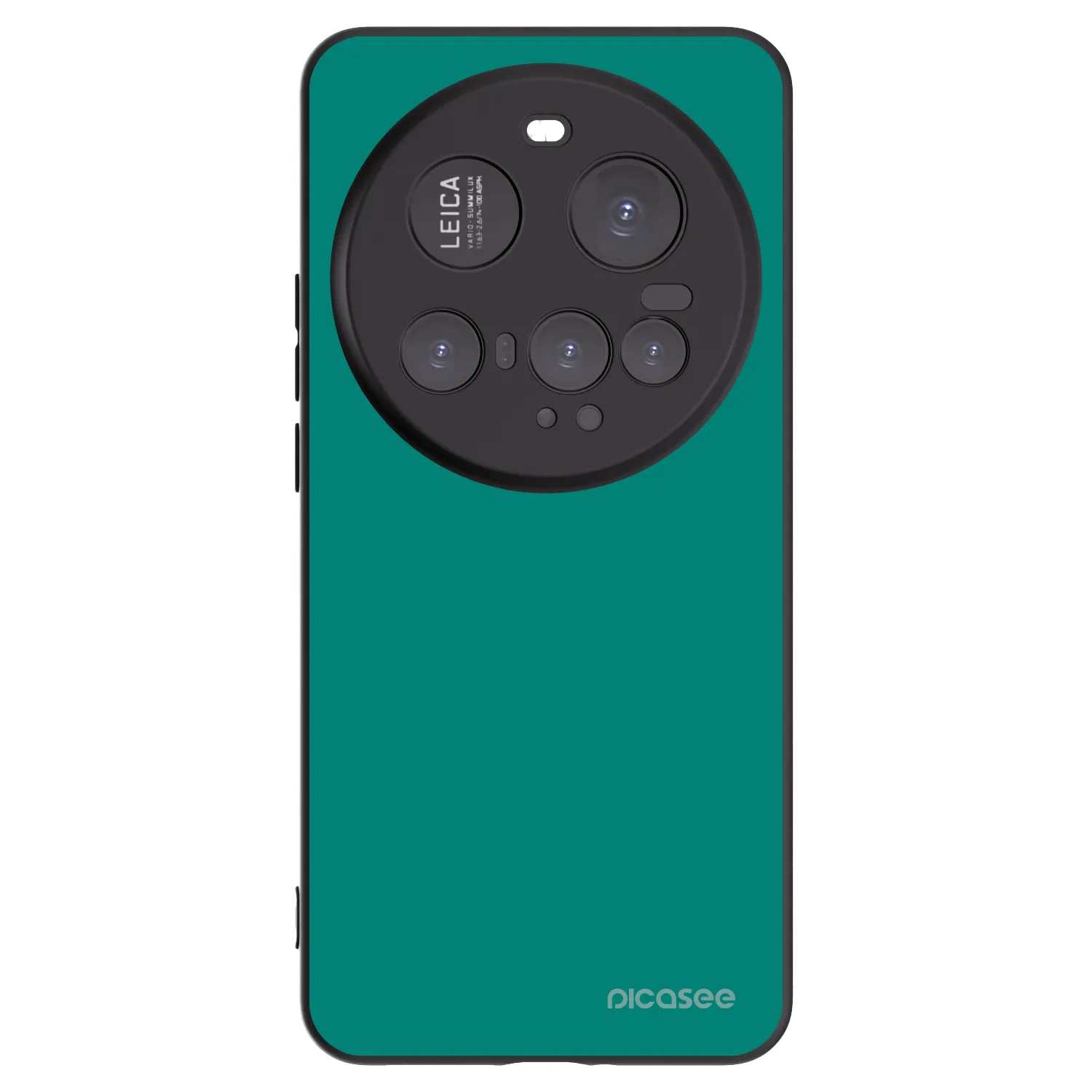 Picasee silikonowe czarne etui na Xiaomi 15 Ultra - Emerald Mist