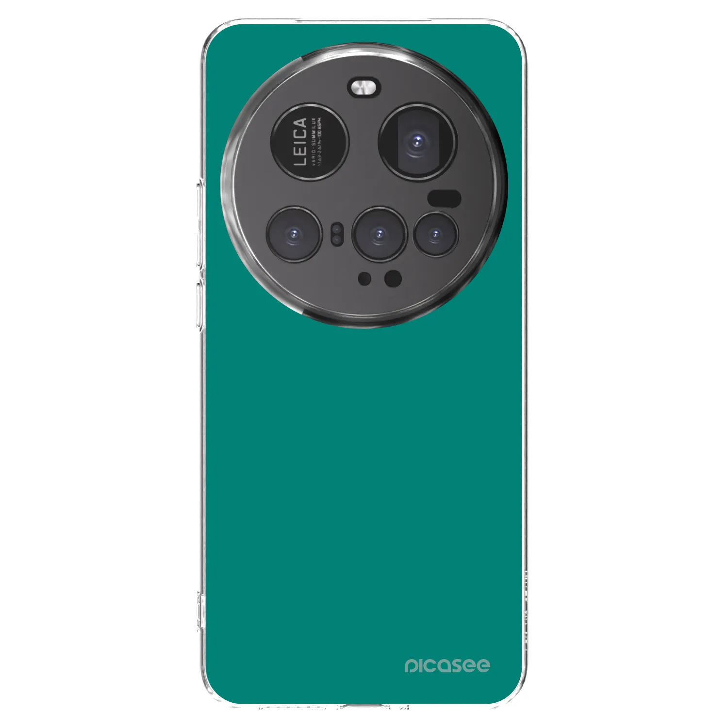 Picasee silikonowe przeźroczyste etui na Xiaomi 15 Ultra - Emerald Mist