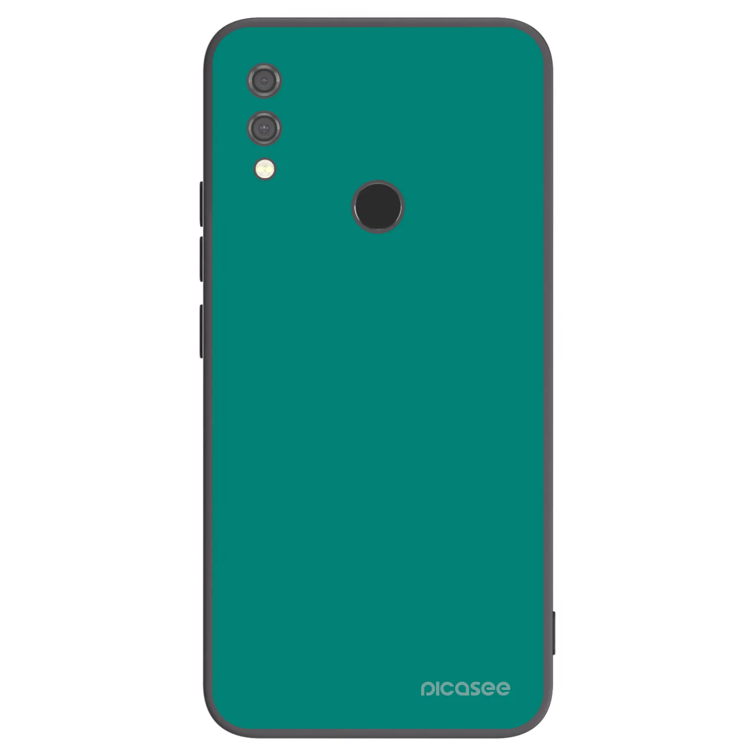 Picasee silikonowe czarne etui na Xiaomi Redmi Note 7 - Emerald Mist