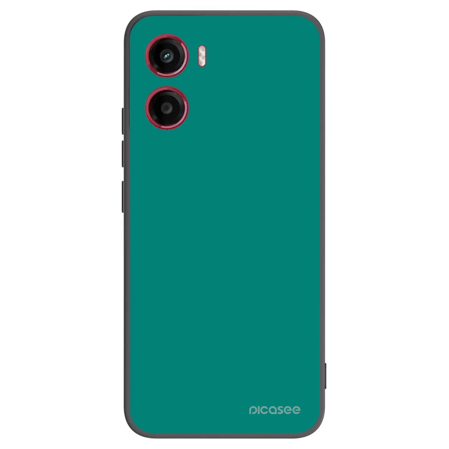Picasee silikonowe czarne etui na Motorola Moto G05 - Emerald Mist
