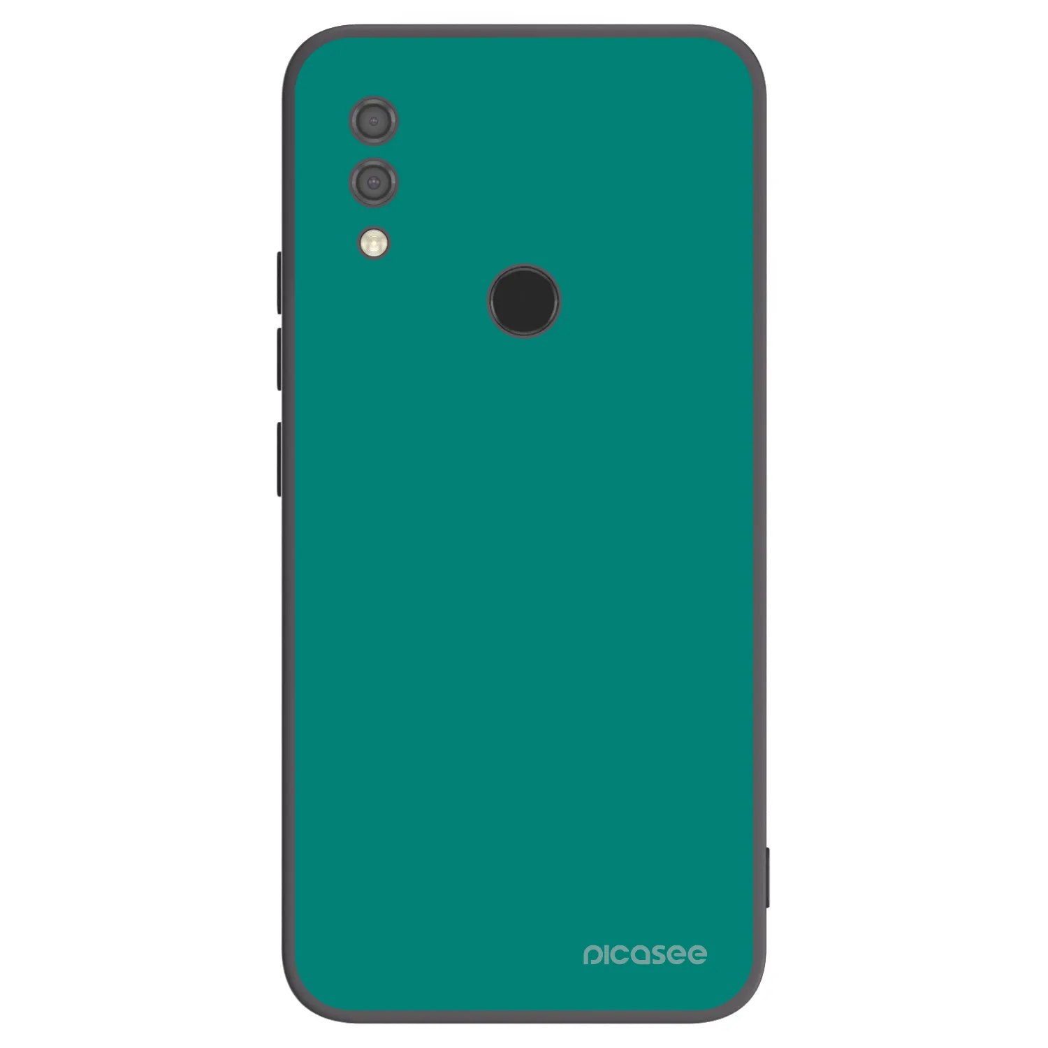 Picasee silikonowe czarne etui na Xiaomi Redmi 7 - Emerald Mist