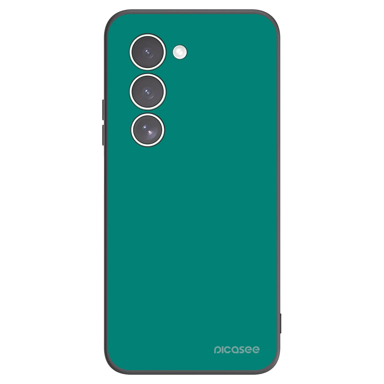 Picasee silikonowe czarne etui na Xiaomi Redmi 15 5G - Emerald Mist