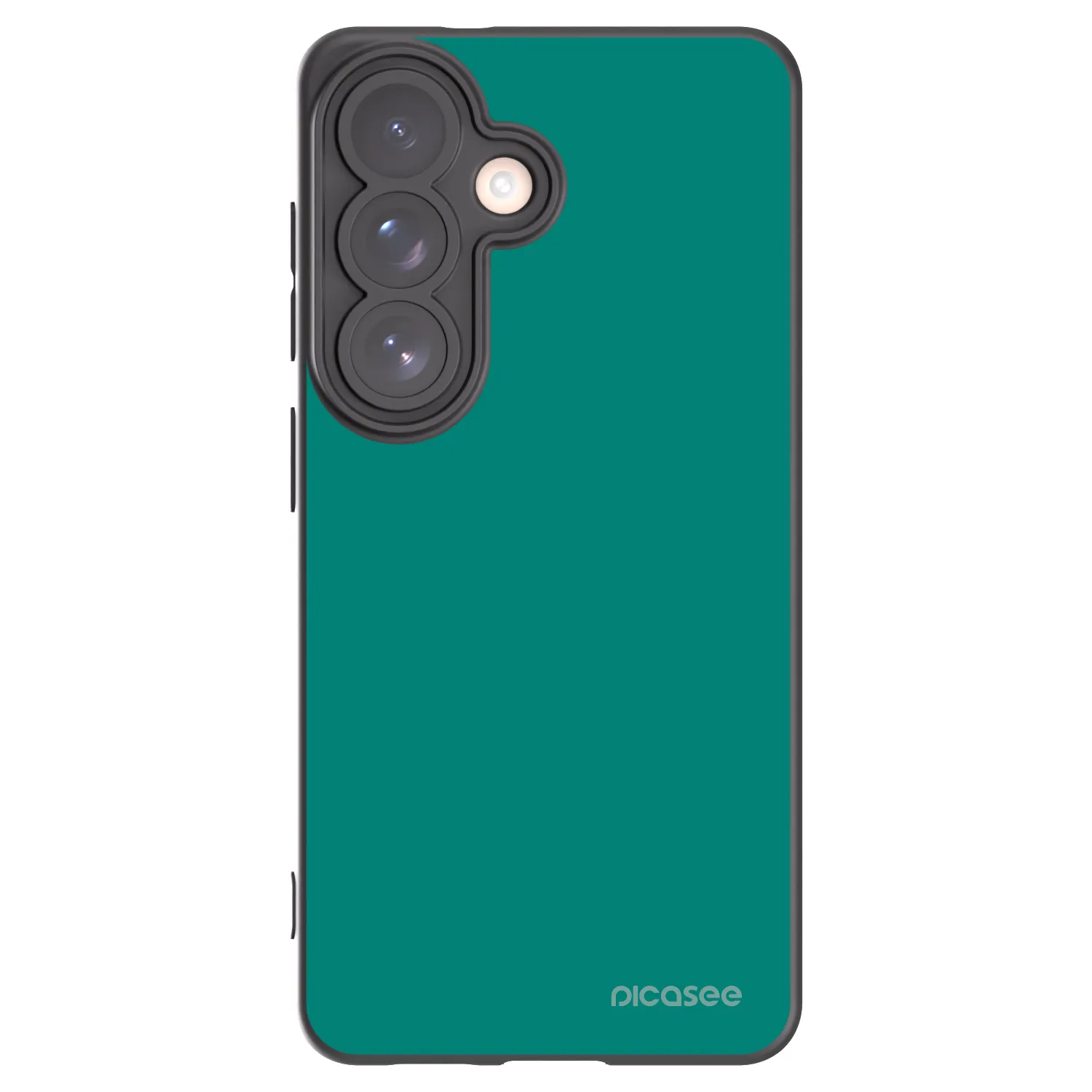 Picasee silikonowe czarne etui na Samsung Galaxy S26 - Emerald Mist