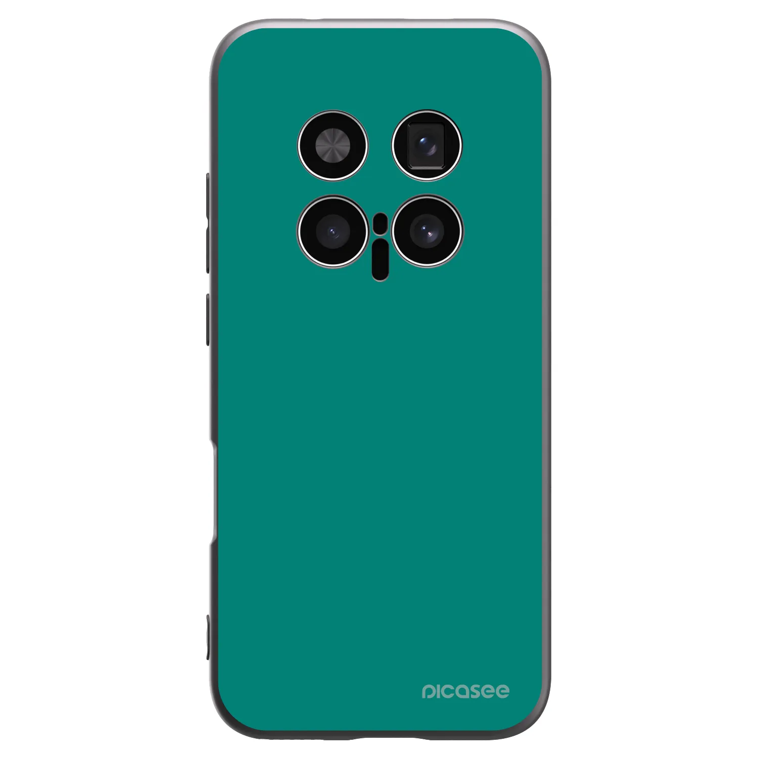 Picasee silikonowe czarne etui na Honor Magic8 Pro 5G - Emerald Mist