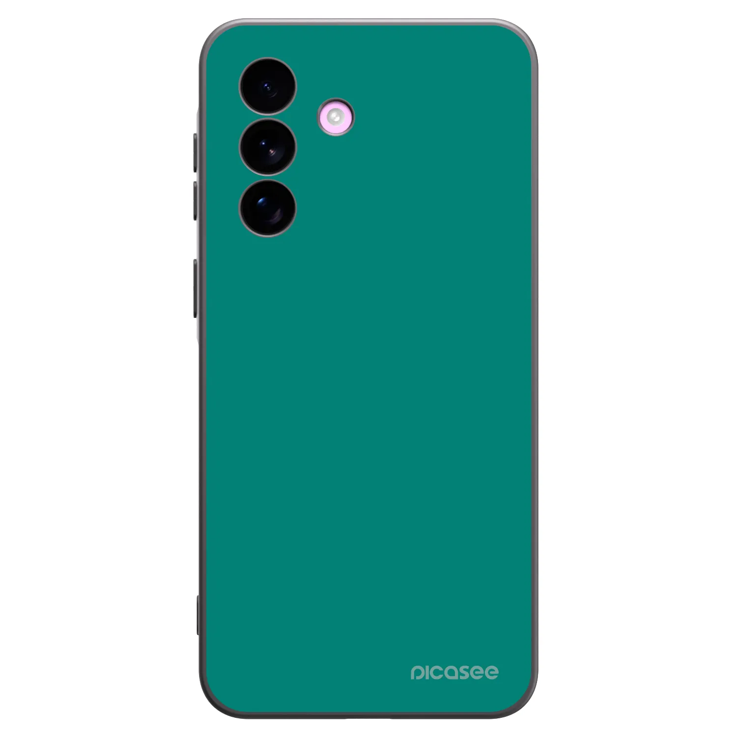 Picasee silikonowe czarne etui na Samsung Galaxy A57 5G - Emerald Mist