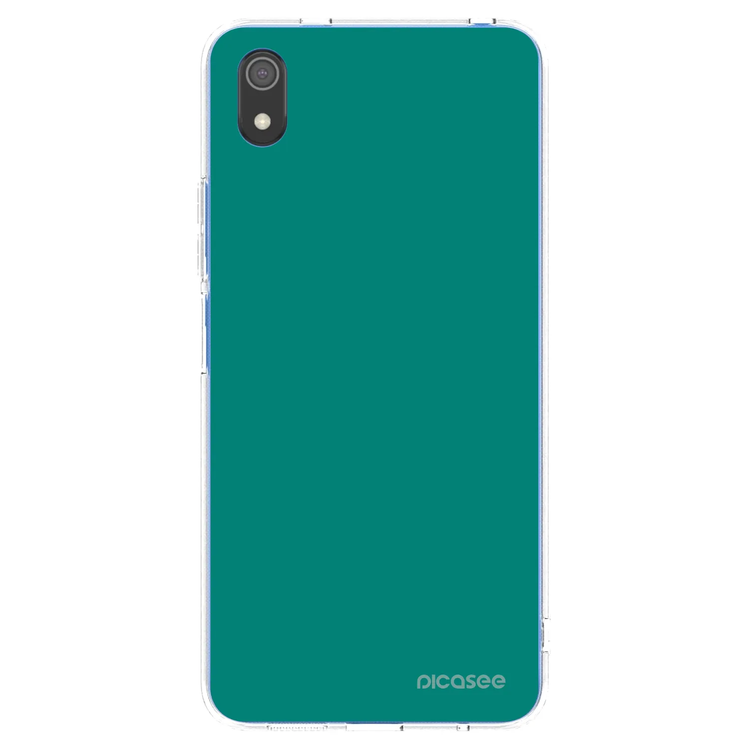 Picasee silikonowe przeźroczyste etui na Xiaomi Redmi 7A - Emerald Mist