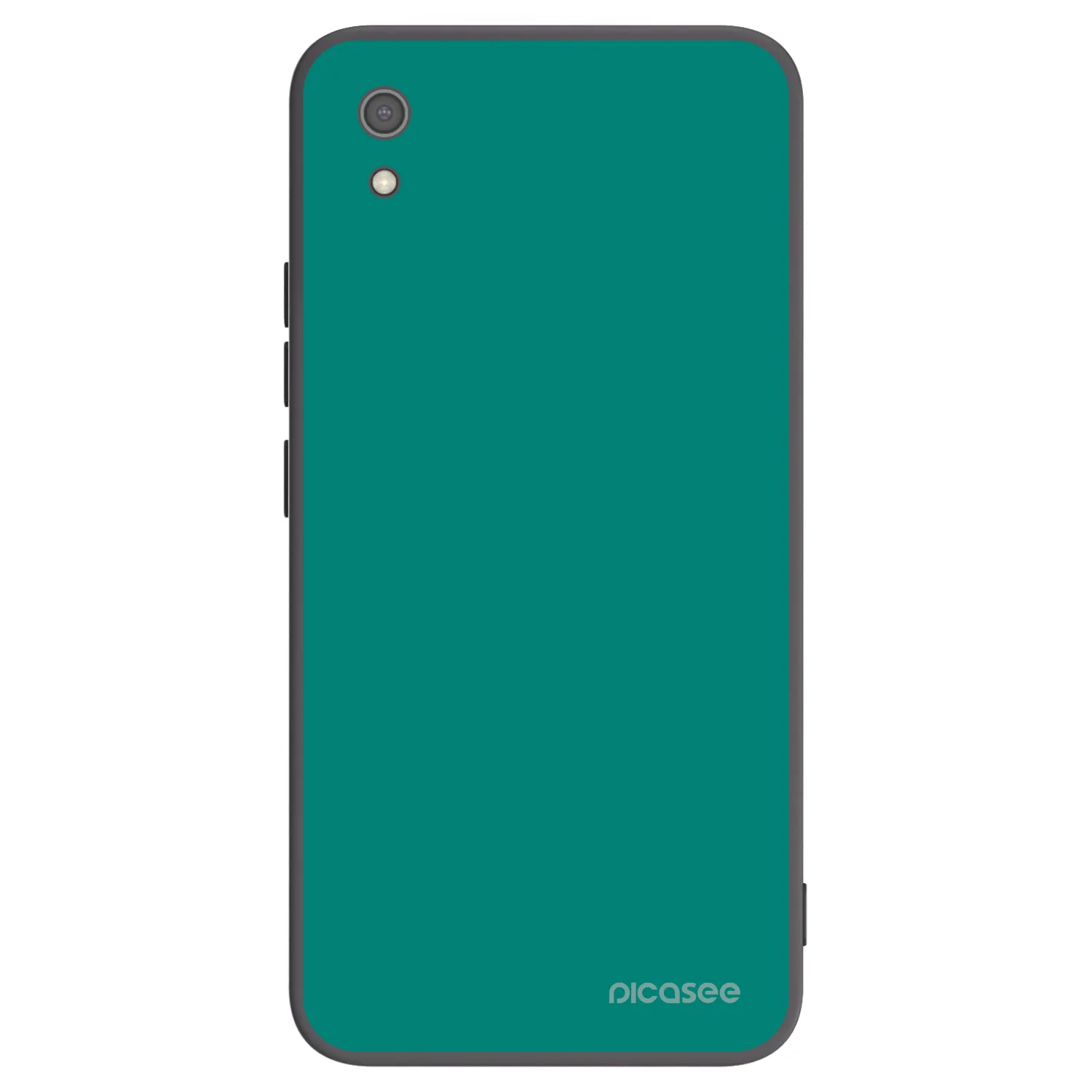 Picasee silikonowe czarne etui na Xiaomi Redmi 7A - Emerald Mist