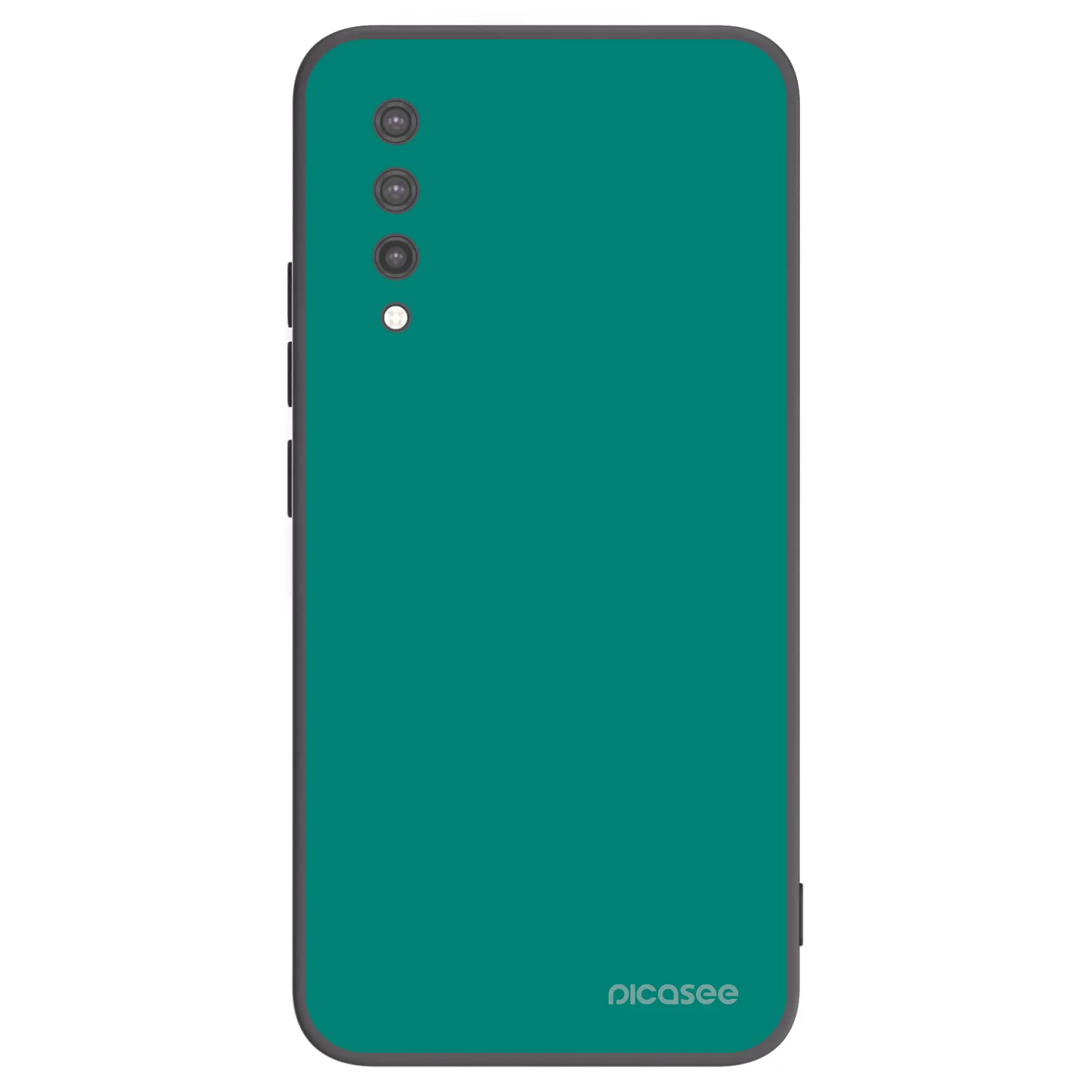 Picasee silikonowe czarne etui na Xiaomi Mi 9 Lite - Emerald Mist