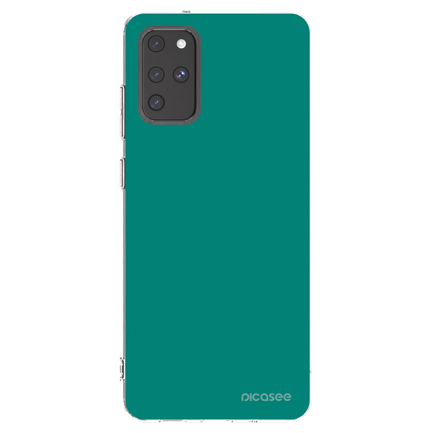 Picasee silikonowe przeźroczyste etui na Samsung Galaxy S20+ G985F - Emerald Mist