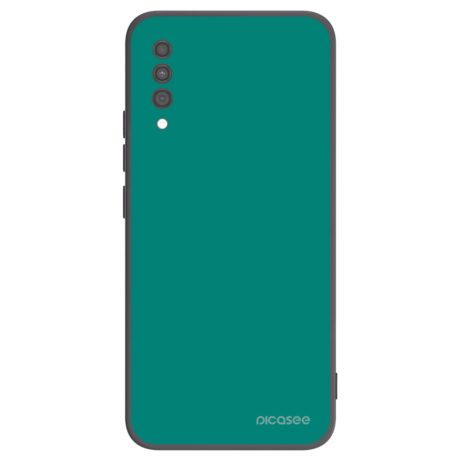 Picasee silikonowe czarne etui na Samsung Galaxy A30s A307F - Emerald Mist