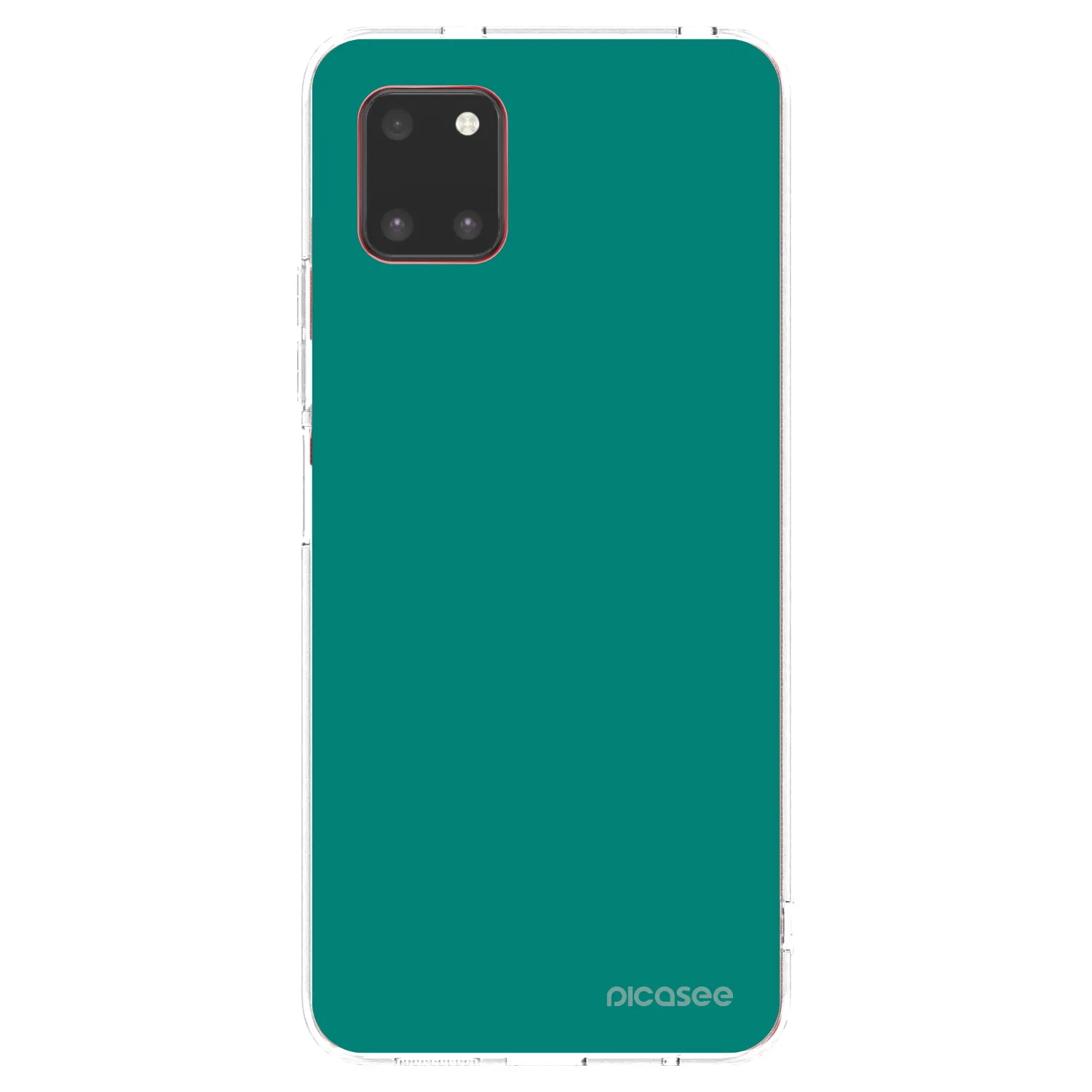 Picasee silikonowe przeźroczyste etui na Samsung Galaxy Note 10 Lite N770F - Emerald Mist