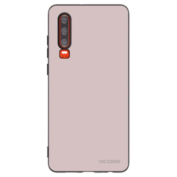 Picasee silikonowe czarne etui na Huawei P30 - Fantasy Fade