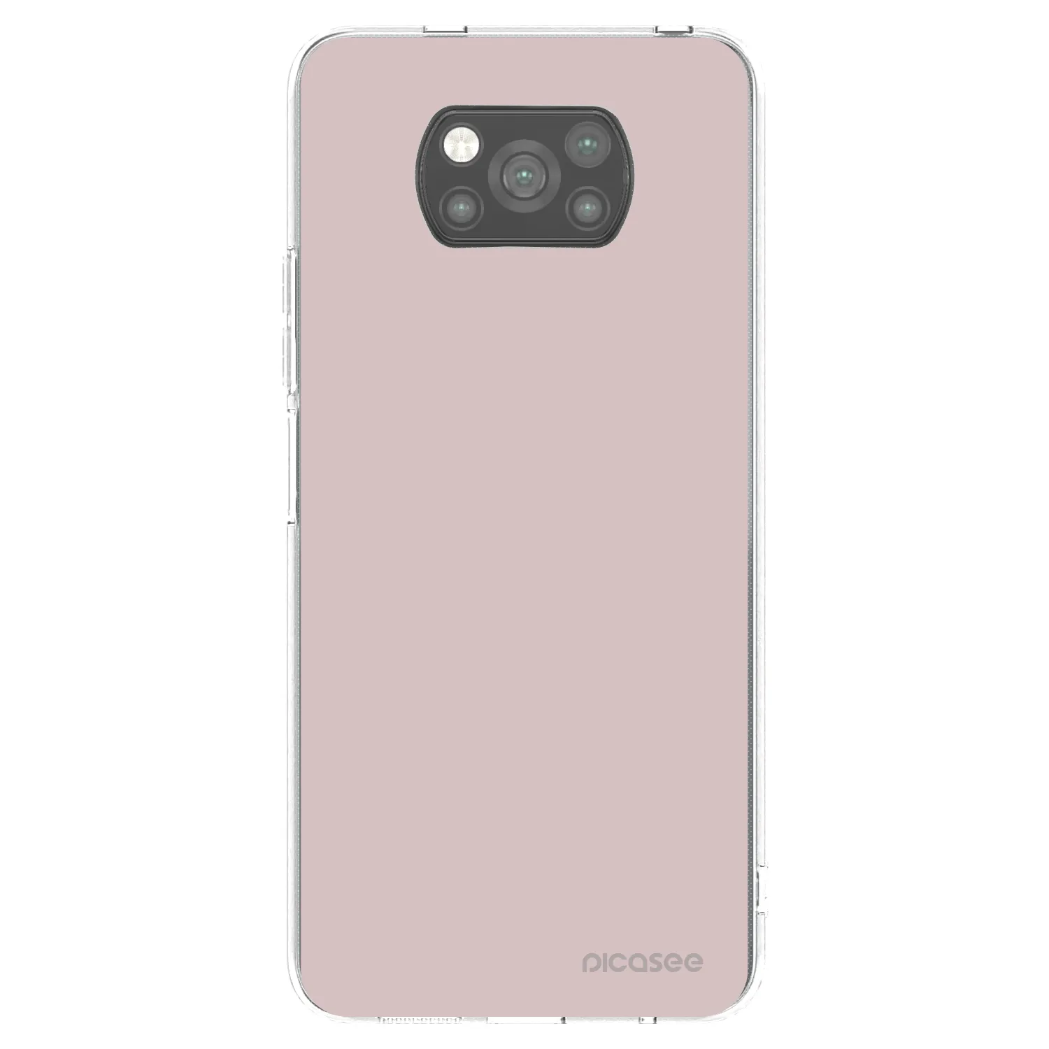 Picasee silikonowe czarne etui na Xiaomi Poco X3 - Fantasy Fade