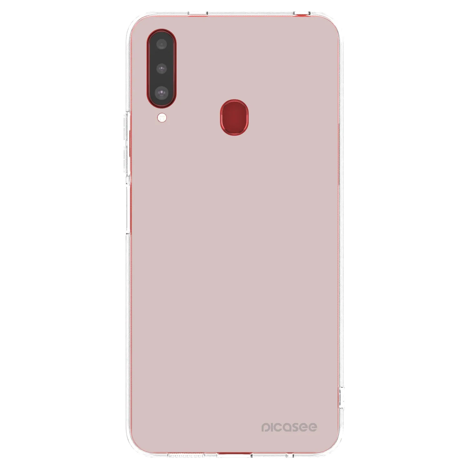 Picasee silikonowe przeźroczyste etui na Samsung Galaxy A20s - Fantasy Fade