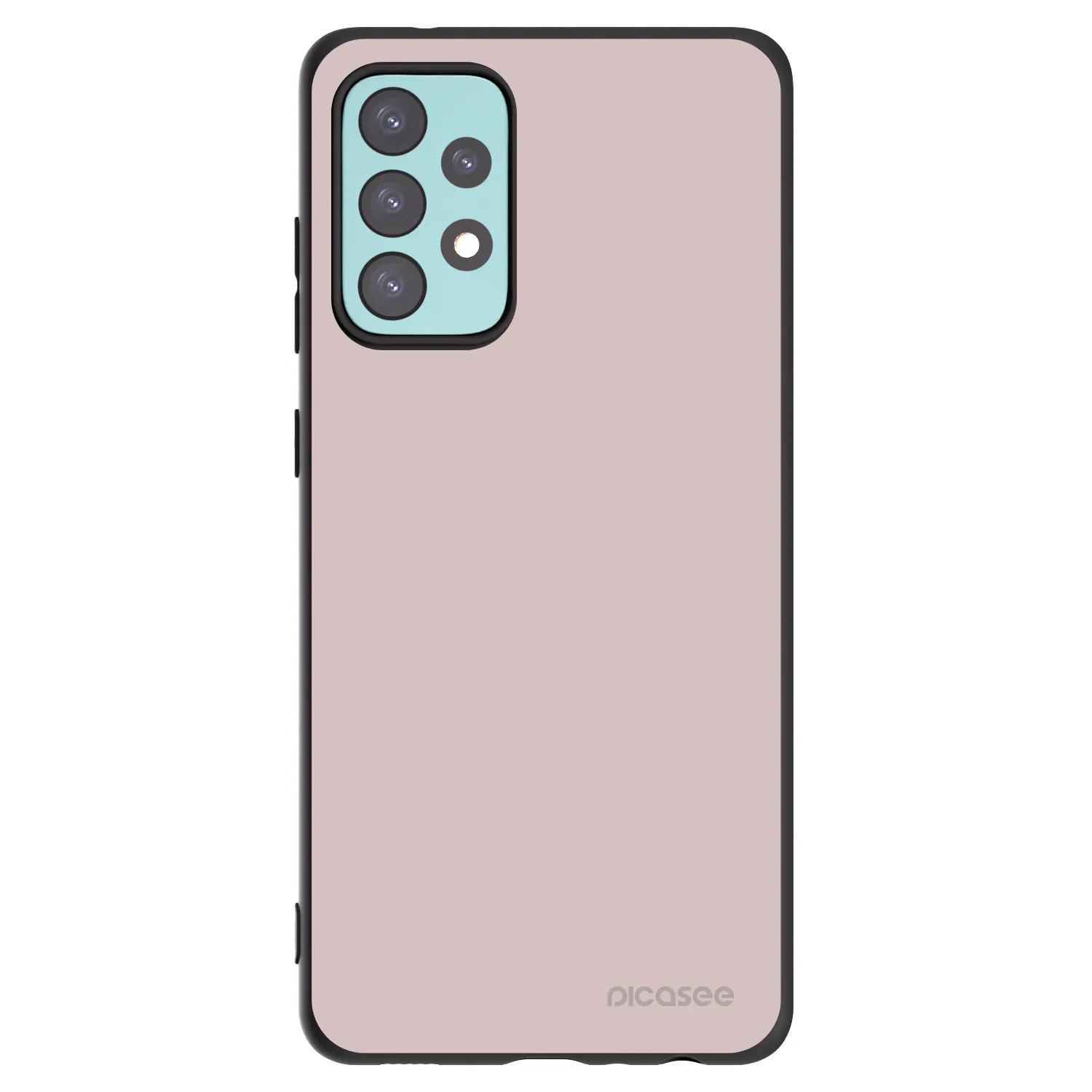 Picasee silikonowe czarne etui na Samsung Galaxy A72 A725F - Fantasy Fade