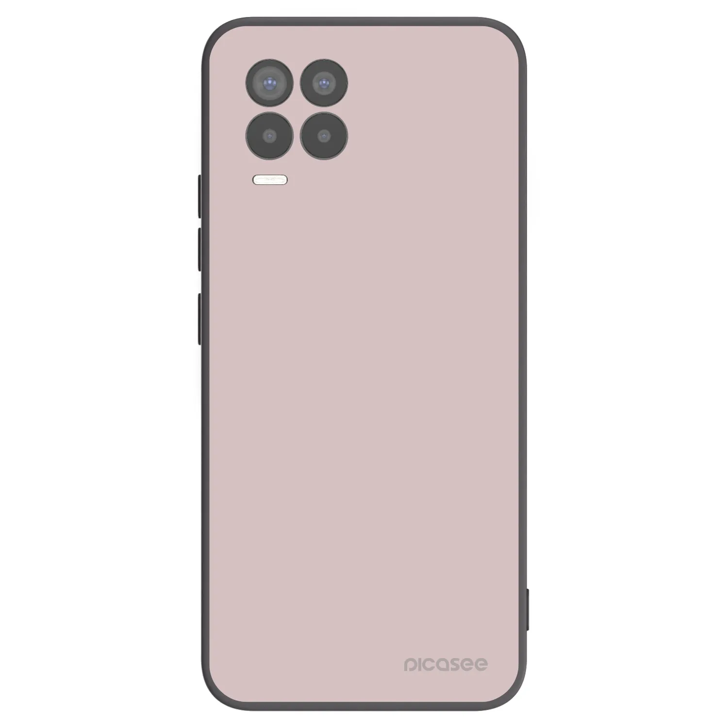 Picasee silikonowe czarne etui na Realme 8 Pro - Fantasy Fade