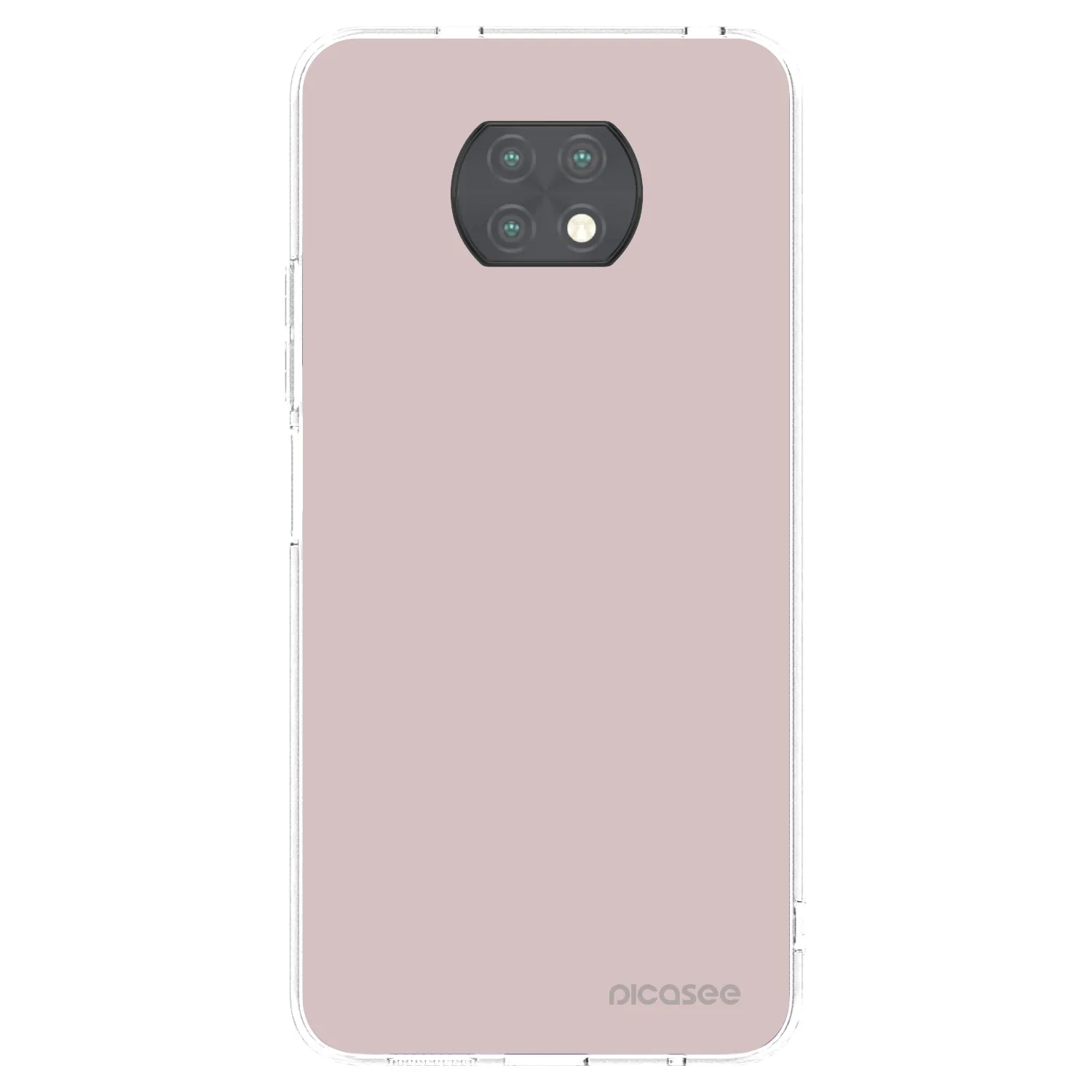 Picasee silikonowe przeźroczyste etui na Xiaomi Redmi Note 9T - Fantasy Fade
