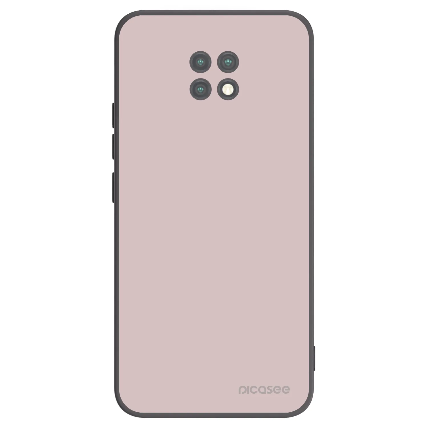 Picasee silikonowe czarne etui na Xiaomi Redmi Note 9T - Fantasy Fade