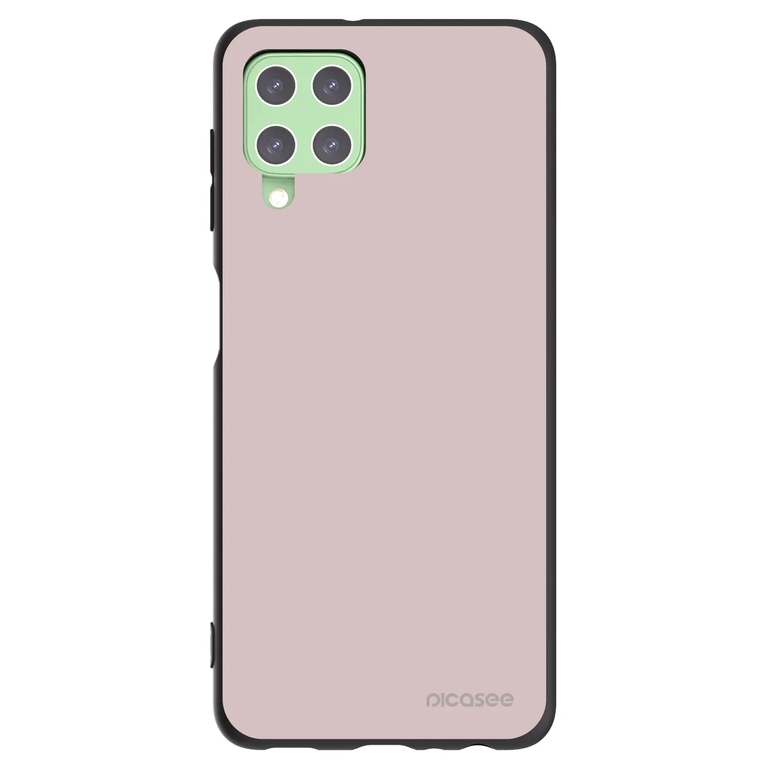 Picasee silikonowe czarne etui na Samsung Galaxy A22 A225F 4G - Fantasy Fade