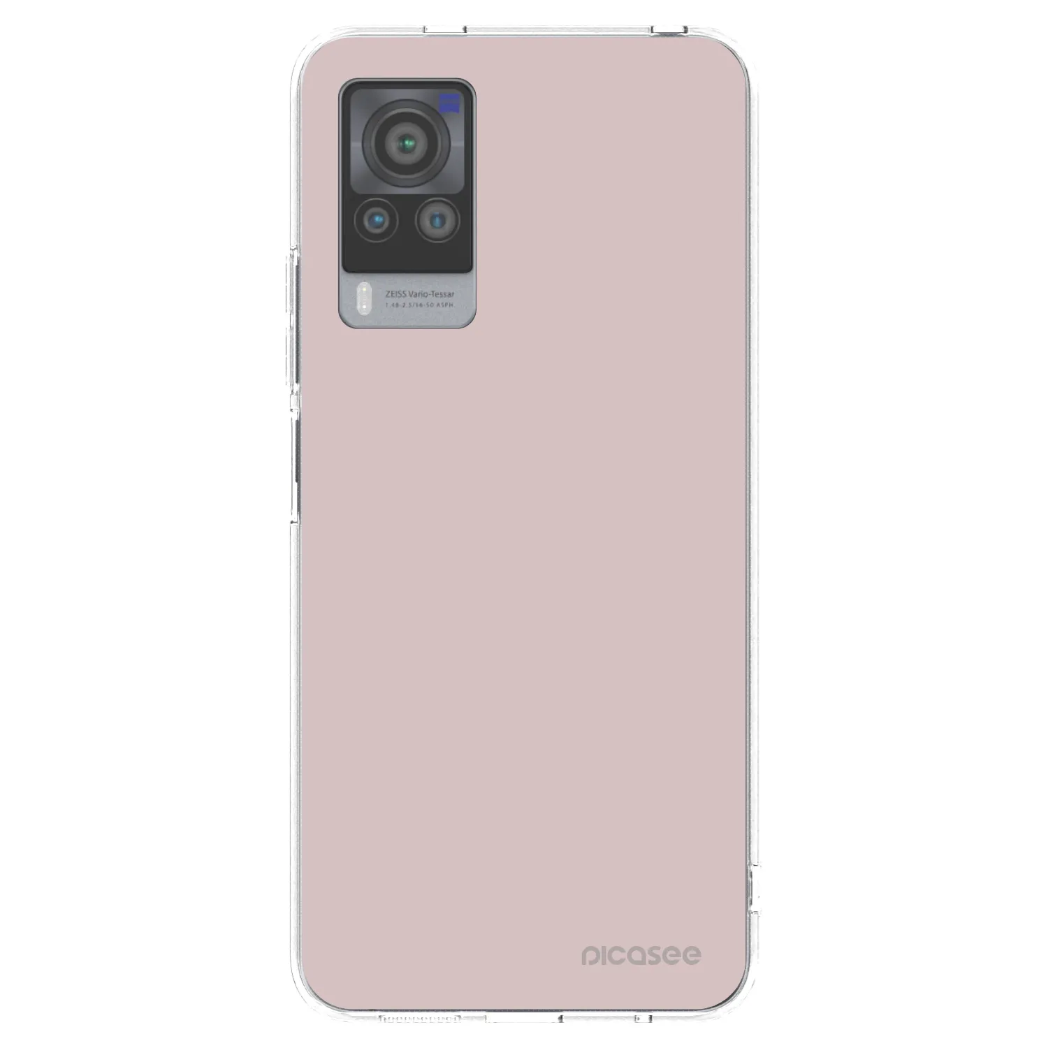 Picasee silikonowe przeźroczyste etui na Vivo X60 Pro 5G - Fantasy Fade
