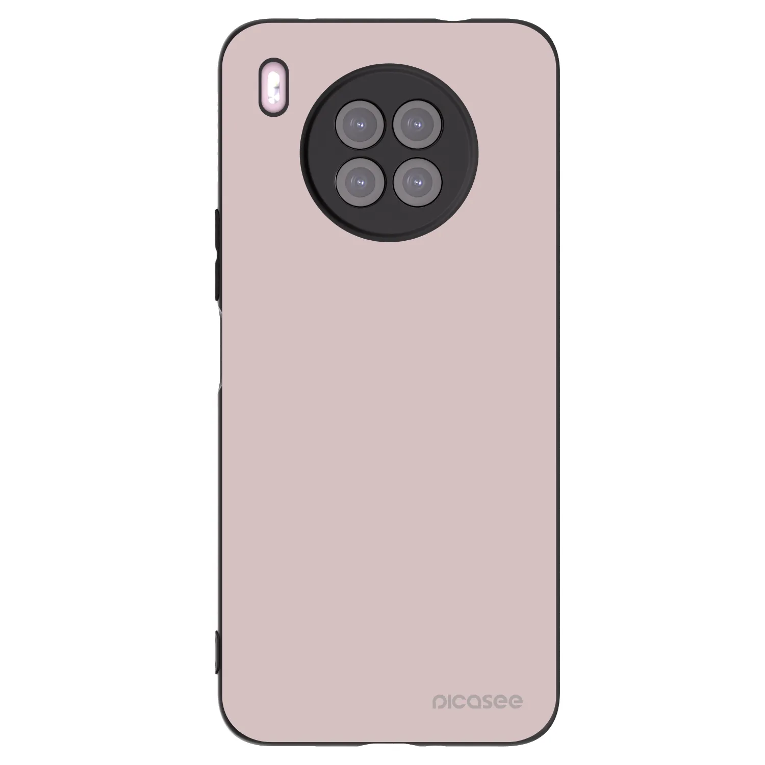 Picasee silikonowe czarne etui na Huawei Nova 8i - Fantasy Fade