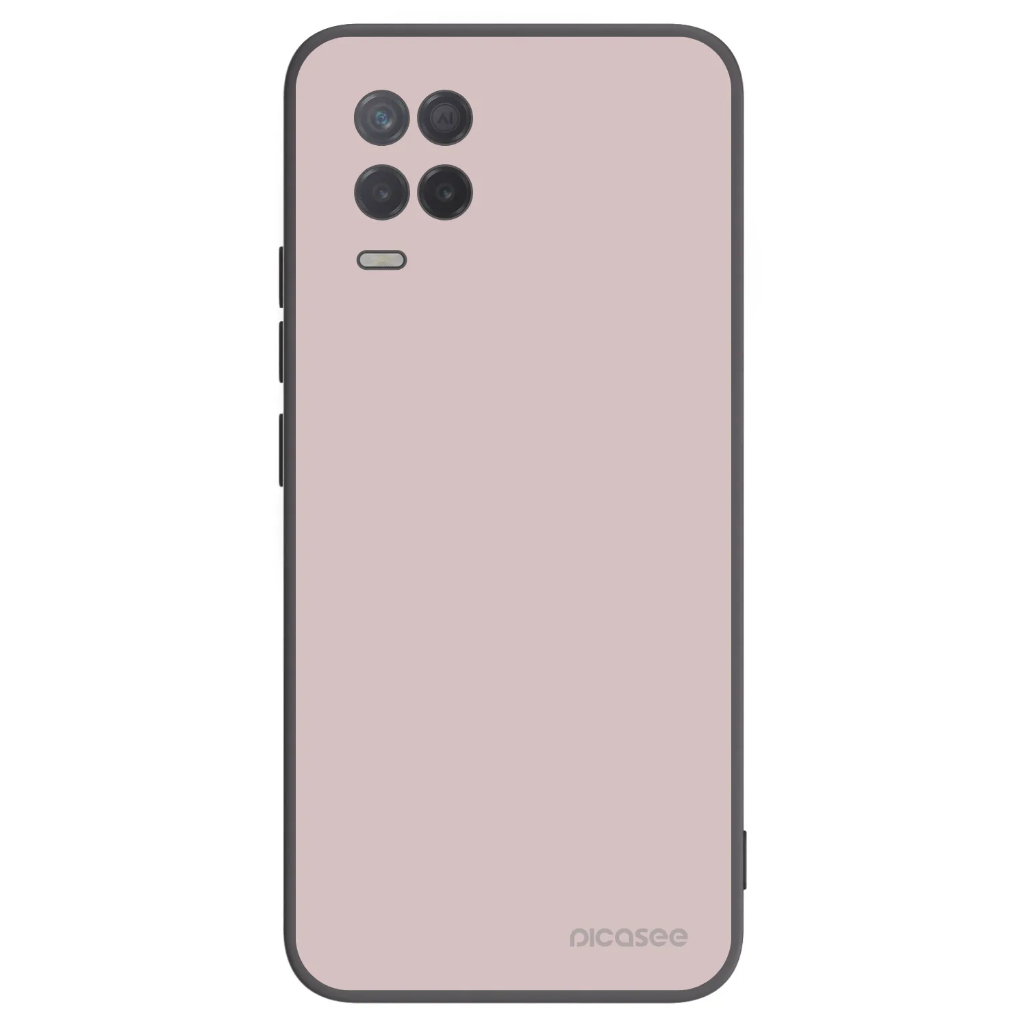 Picasee silikonowe czarne etui na Realme 8 5G - Fantasy Fade