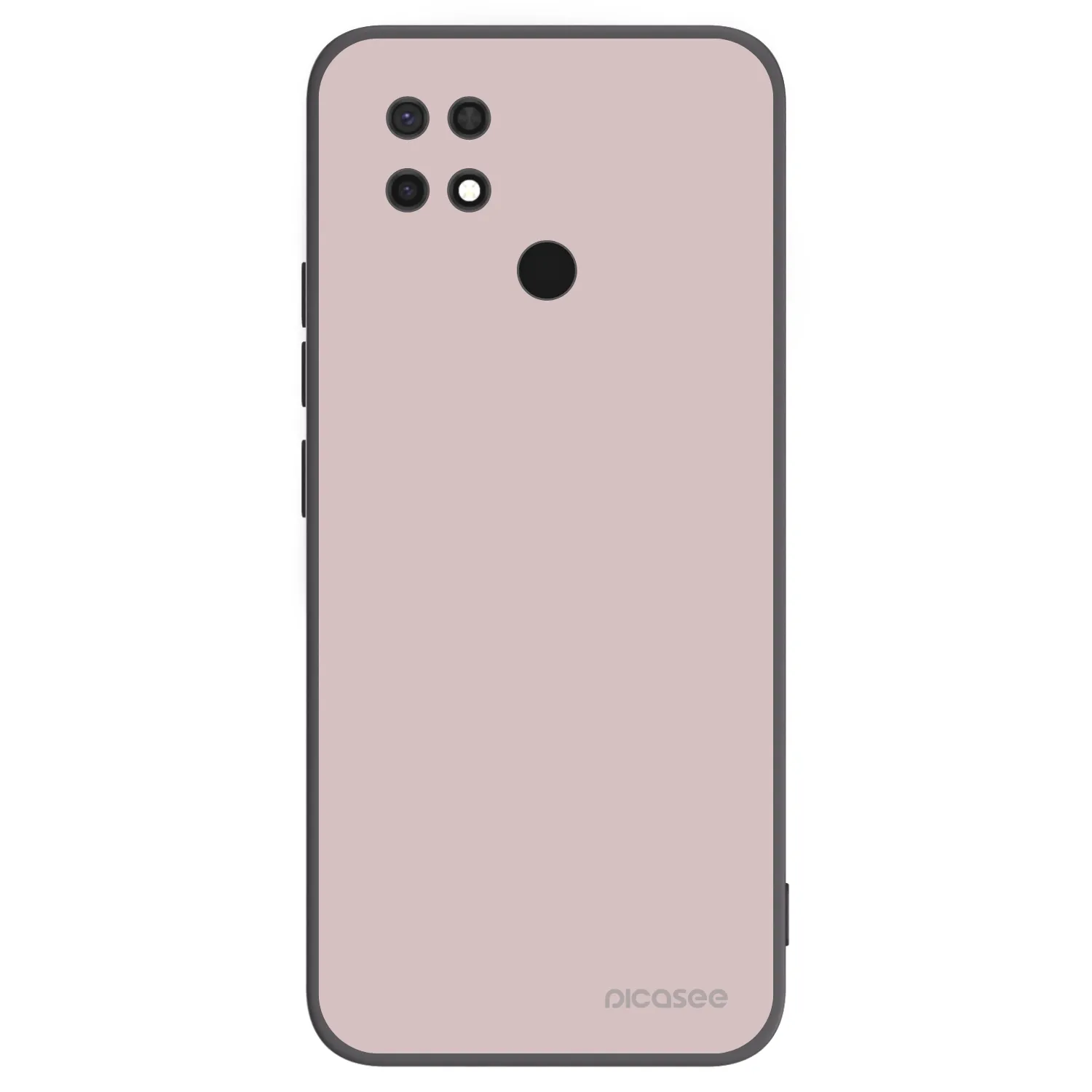 Picasee silikonowe czarne etui na Xiaomi Redmi 10C - Fantasy Fade