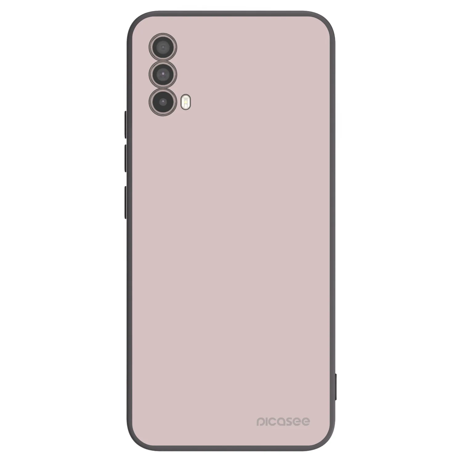 Picasee silikonowe czarne etui na Motorola Moto E40 - Fantasy Fade