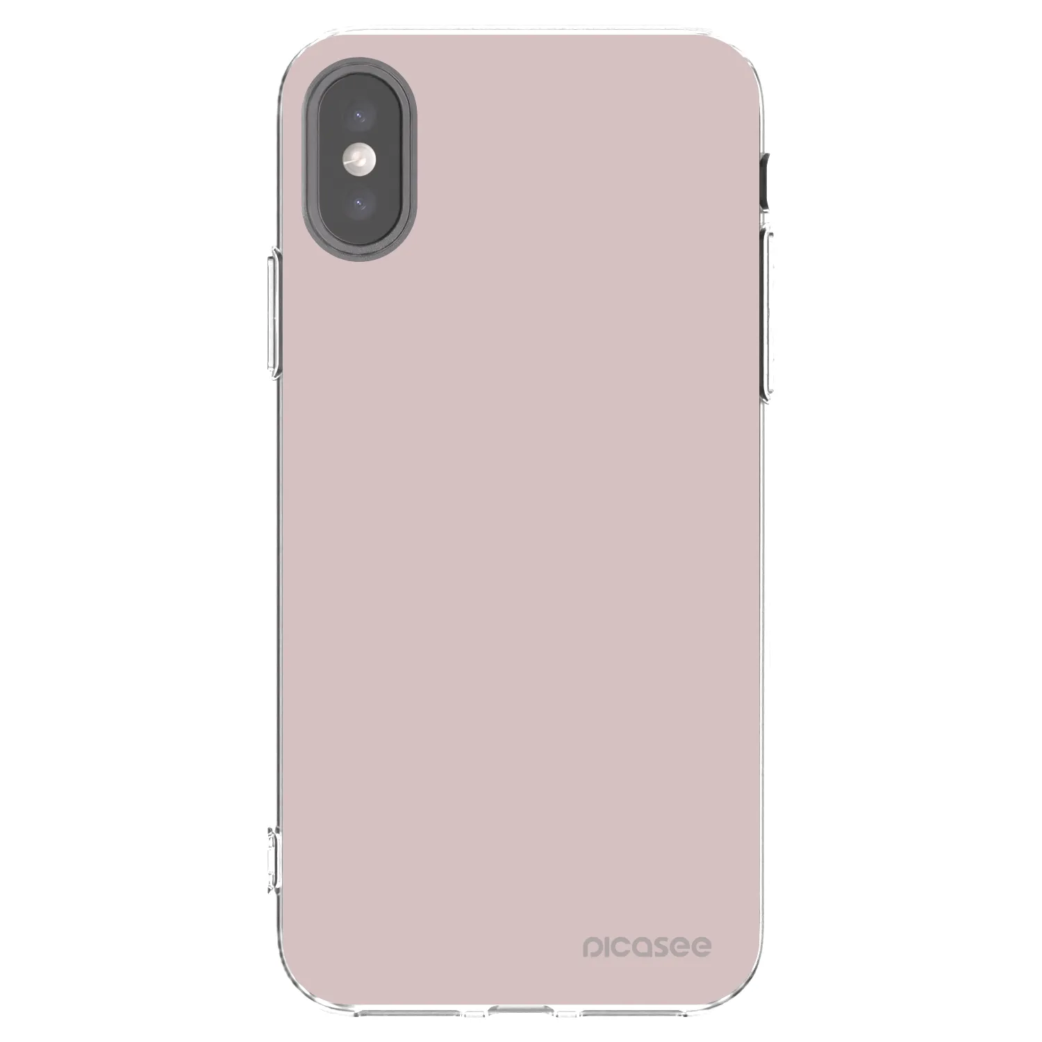 Picasee silikonowe przeźroczyste etui na Apple iPhone X/XS - Fantasy Fade