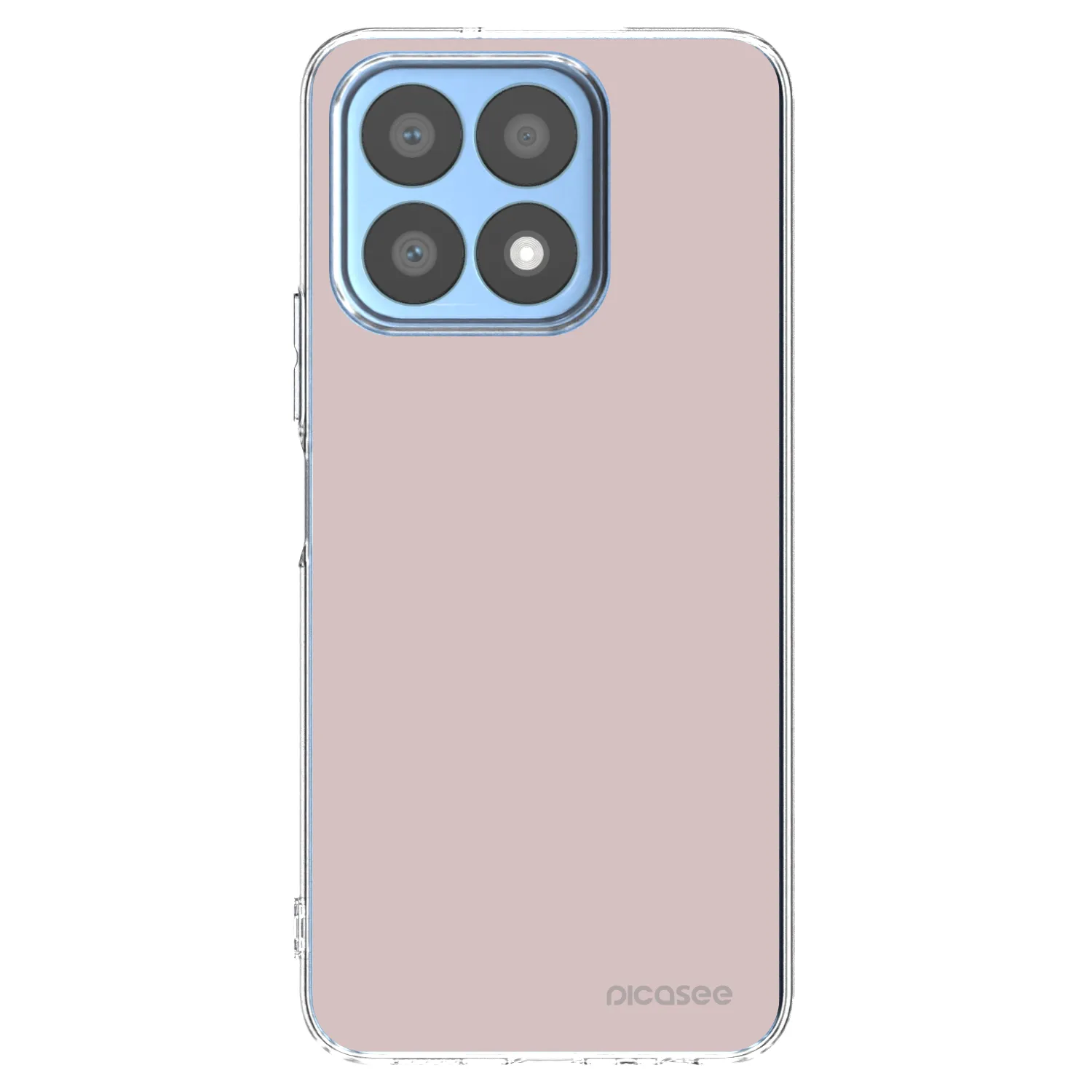 Picasee silikonowe przeźroczyste etui na Honor X8a - Fantasy Fade