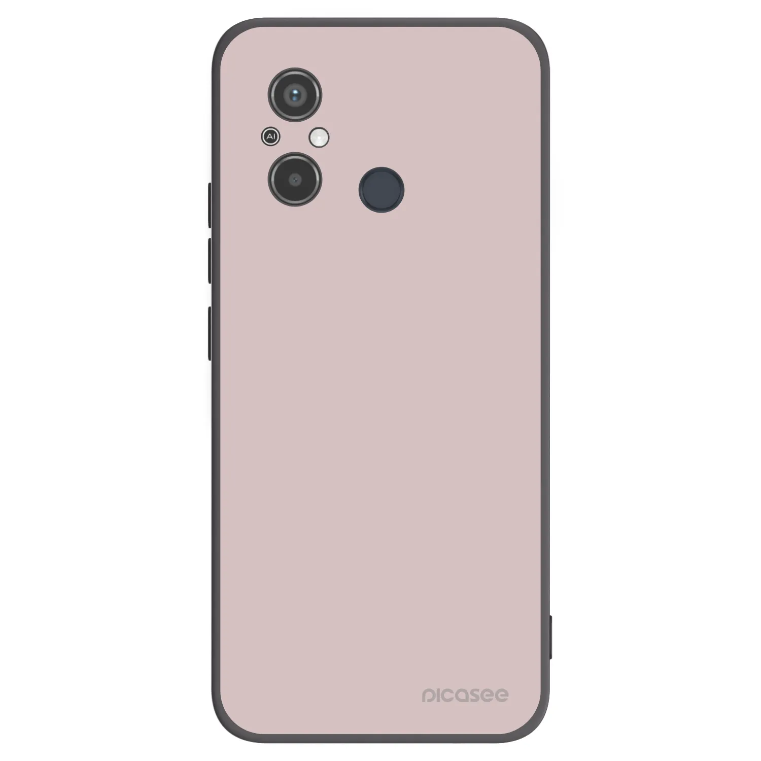 Picasee silikonowe czarne etui na Xiaomi Redmi 12C - Fantasy Fade