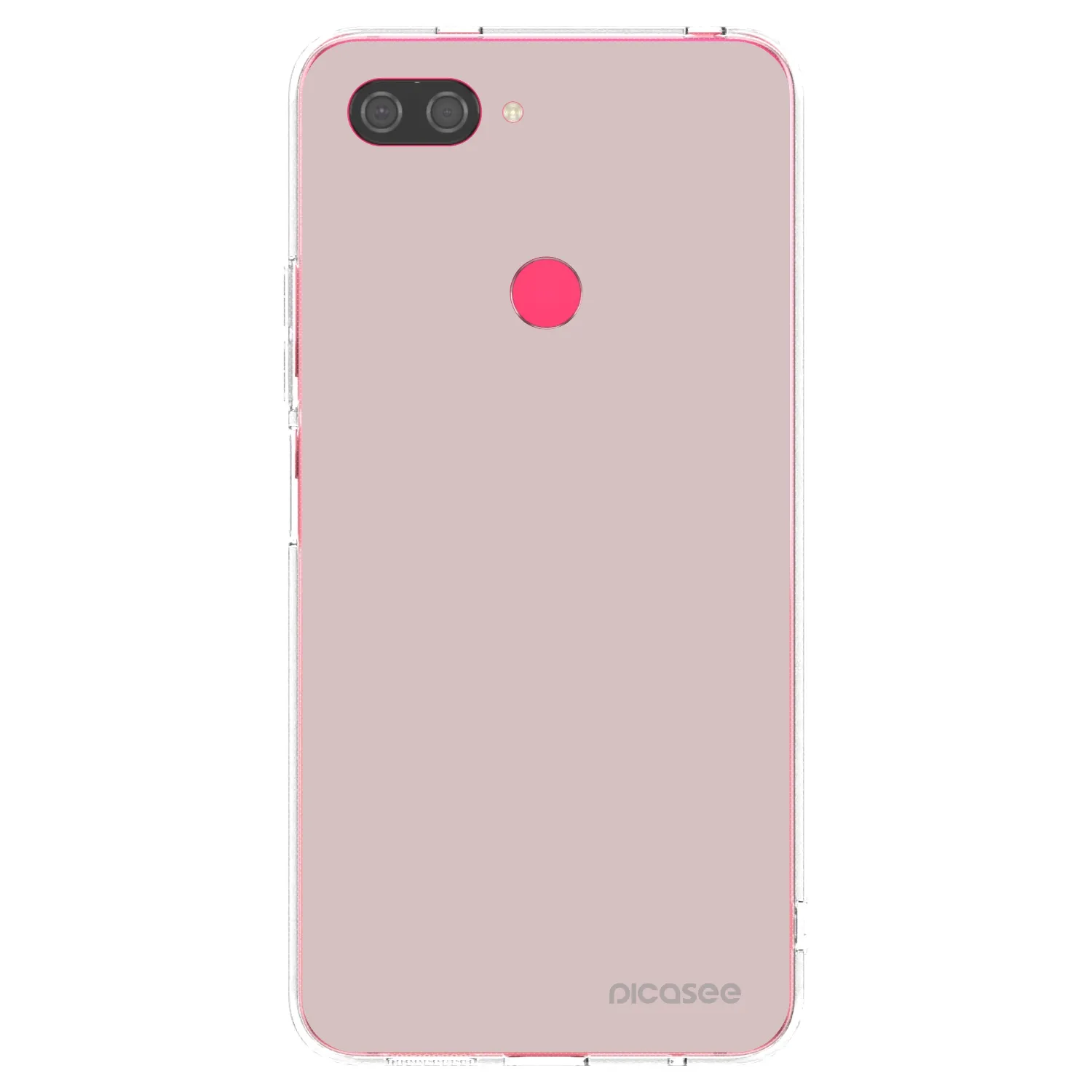 Picasee silikonowe przeźroczyste etui na Xiaomi Mi 8 Lite - Fantasy Fade