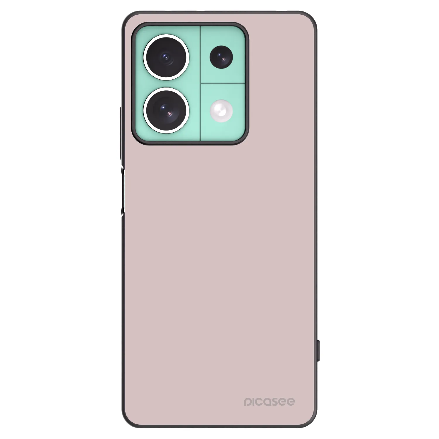 Picasee silikonowe czarne etui na Xiaomi Redmi Note 13 5G - Fantasy Fade