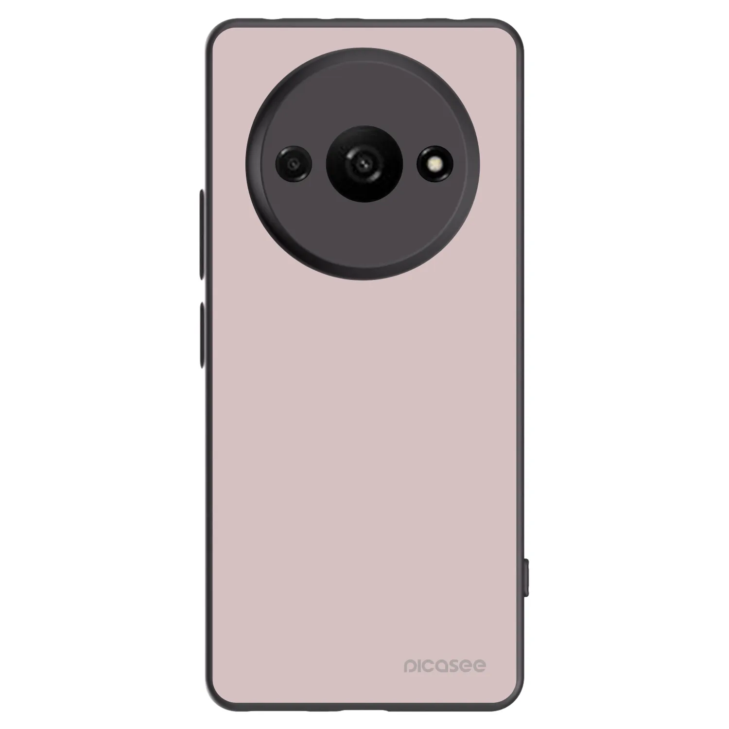 Picasee silikonowe czarne etui na Xiaomi Redmi A3 - Fantasy Fade