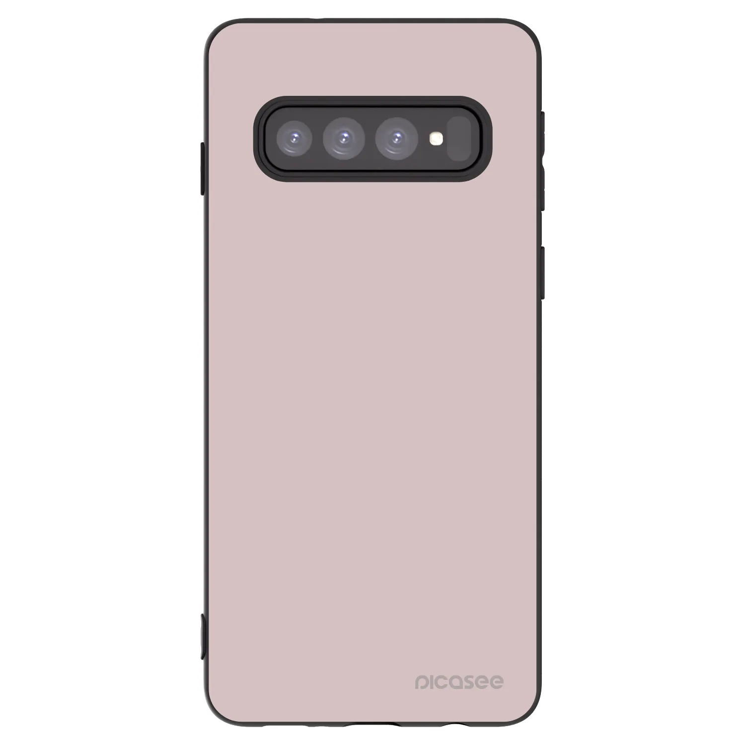 Picasee silikonowe czarne etui na Samsung Galaxy S10 G973 - Fantasy Fade