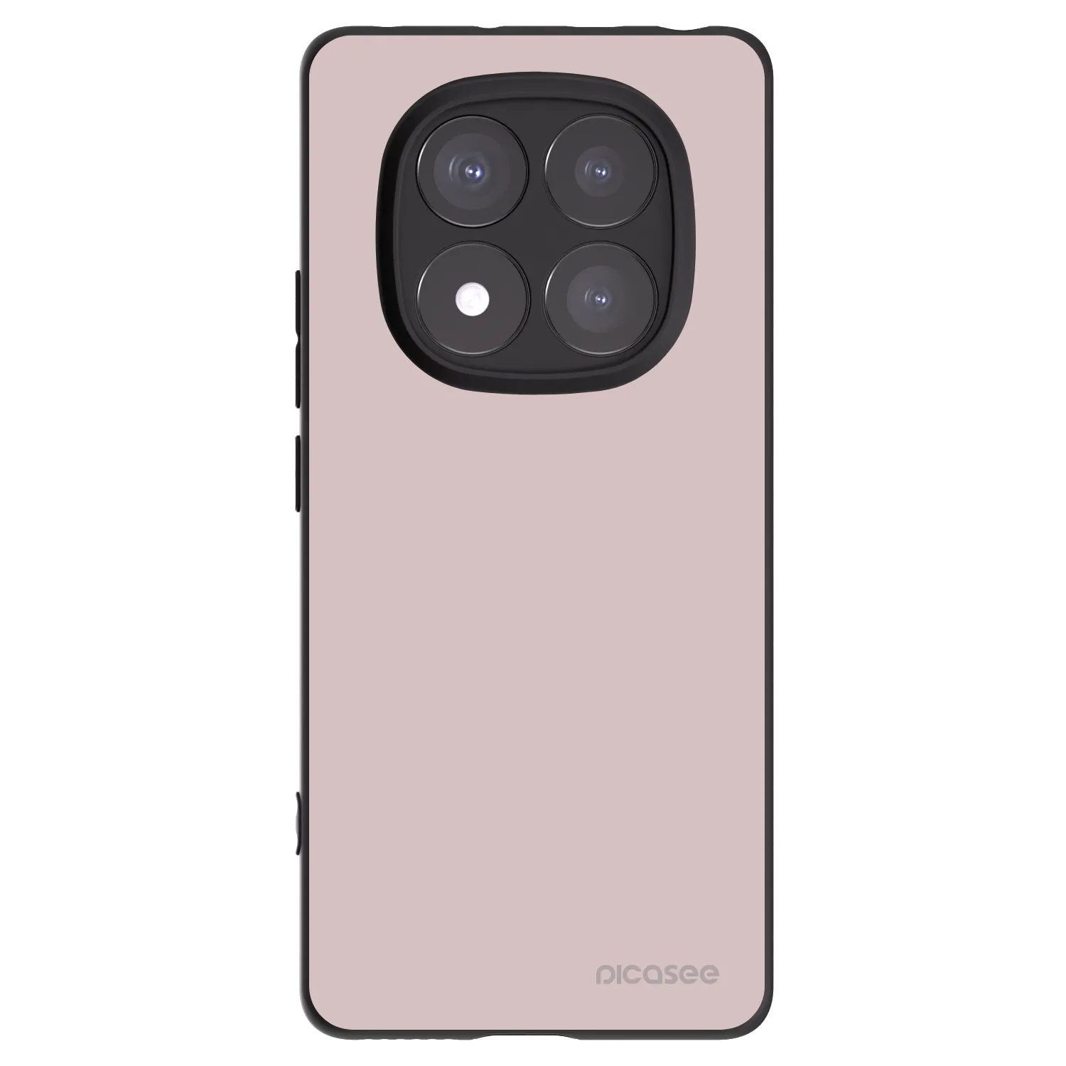 Picasee silikonowe czarne etui na Xiaomi Redmi Note 14 Pro 5G - Fantasy Fade