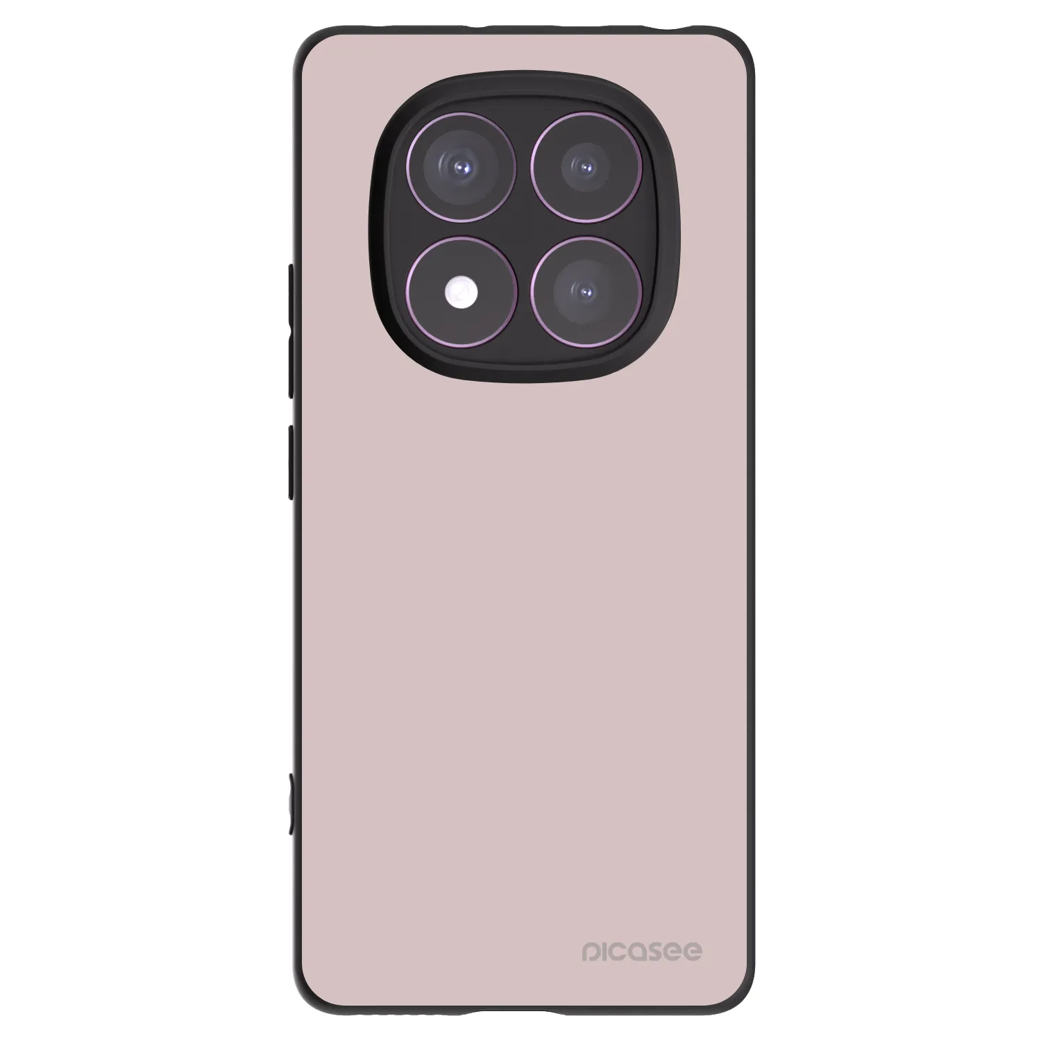 Picasee silikonowe czarne etui na Xiaomi Redmi Note 14 Pro 4G - Fantasy Fade